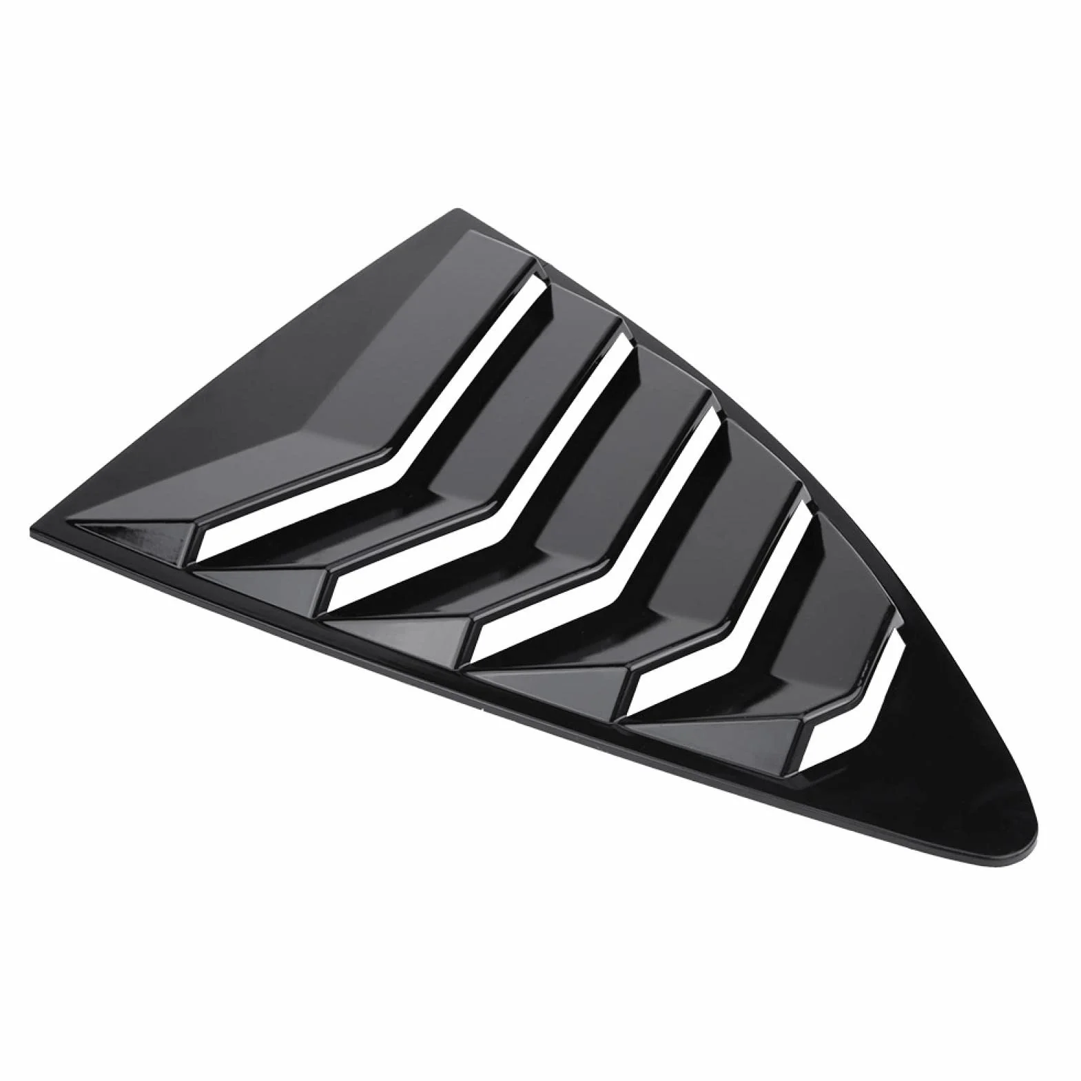 1 par de molduras de Cubierta de ventilación de persiana de Ventana Lateral para para 86 / -S para 13-18 Negro Q2p183