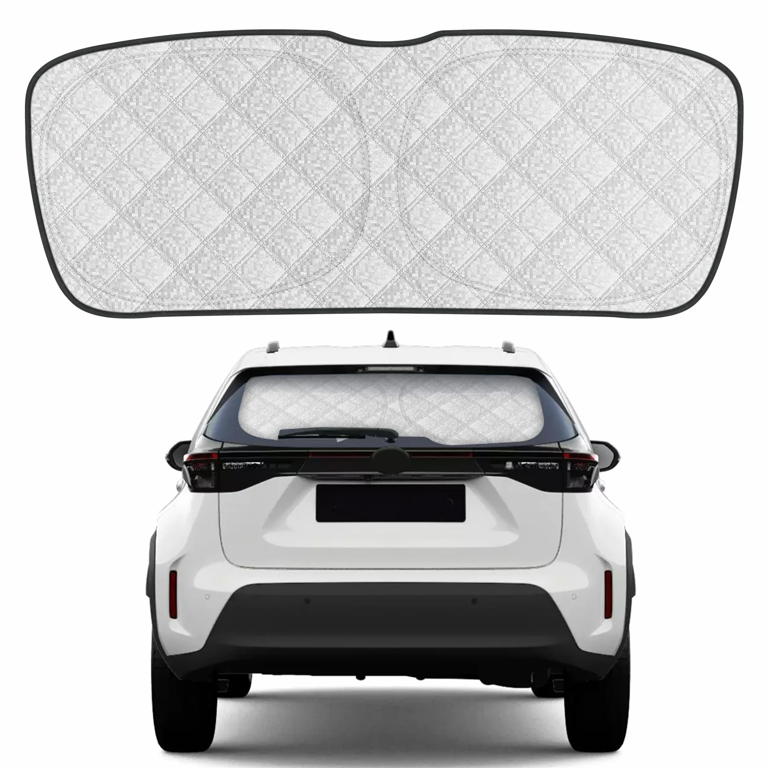 Parasol Luna Trasera Toyota Yaris Cross 2020-2026 Protector Solar Ventana Coche Plegable Reflectante