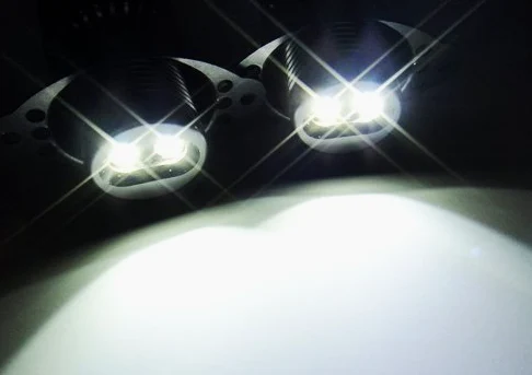 RZG Lot de 2 bombillas LED Angel Eye de faro DRL Halo Blanco 20 W Canbus para E90 E91 Serie 3