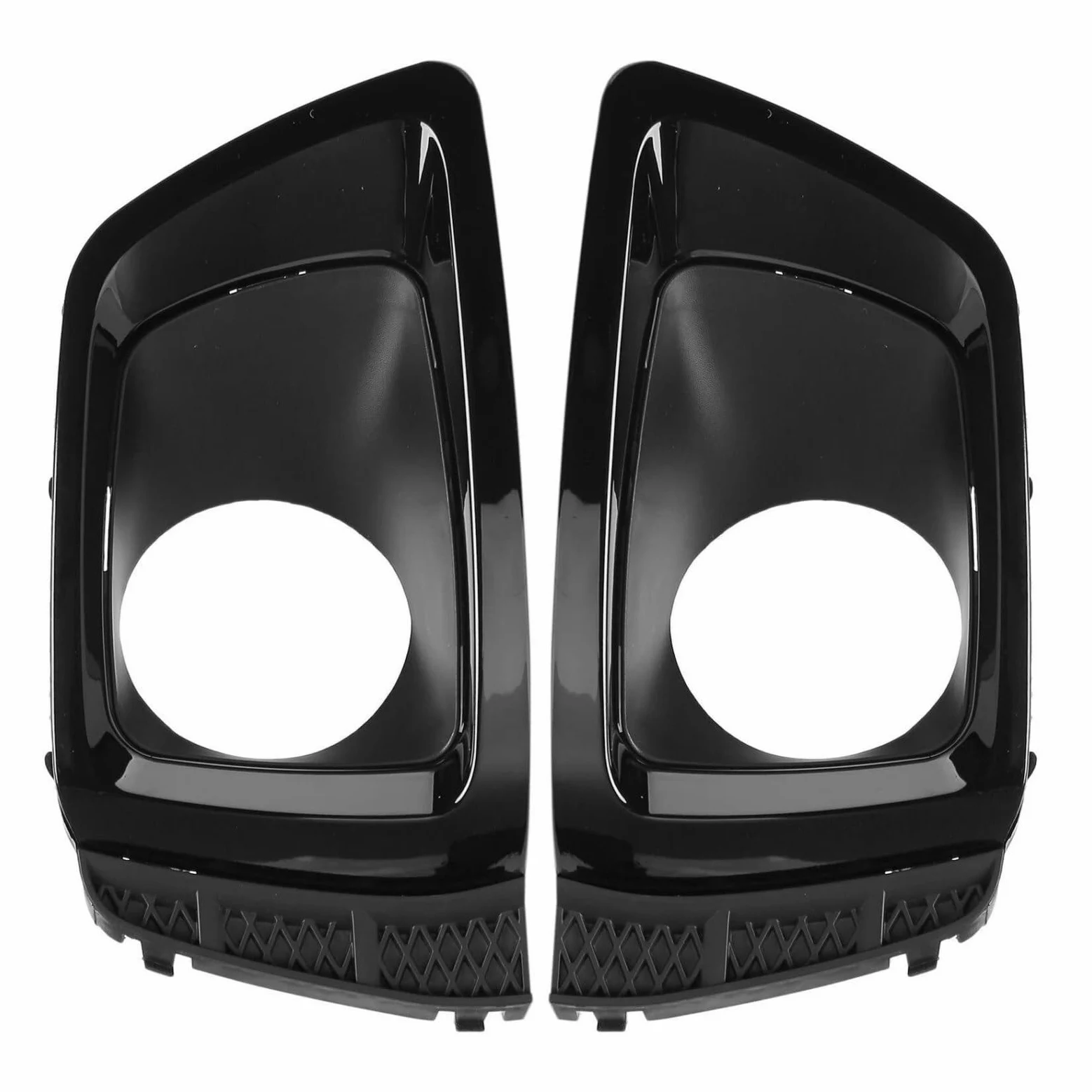 Para Subaru Para Forester XT 2014-2016 Parrilla delantera con luz antiniebla LED Cubre Lente de Faro Transparente
