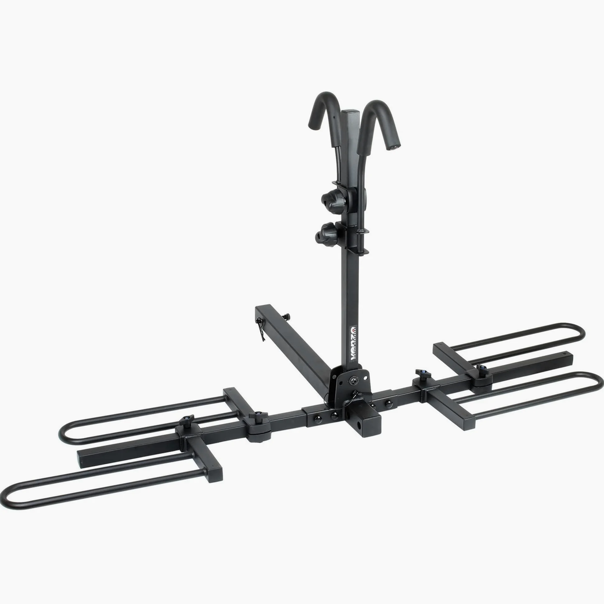 VENZO Soporte para 2 Bicicletas Estilo Plataforma – Portabicicletas para Coche, SUV, camión, Remolque, Remolque de Remolque, Soporte Receptor de Enganche de 2 Pulgadas, Resistente y a Prueba de óxido
