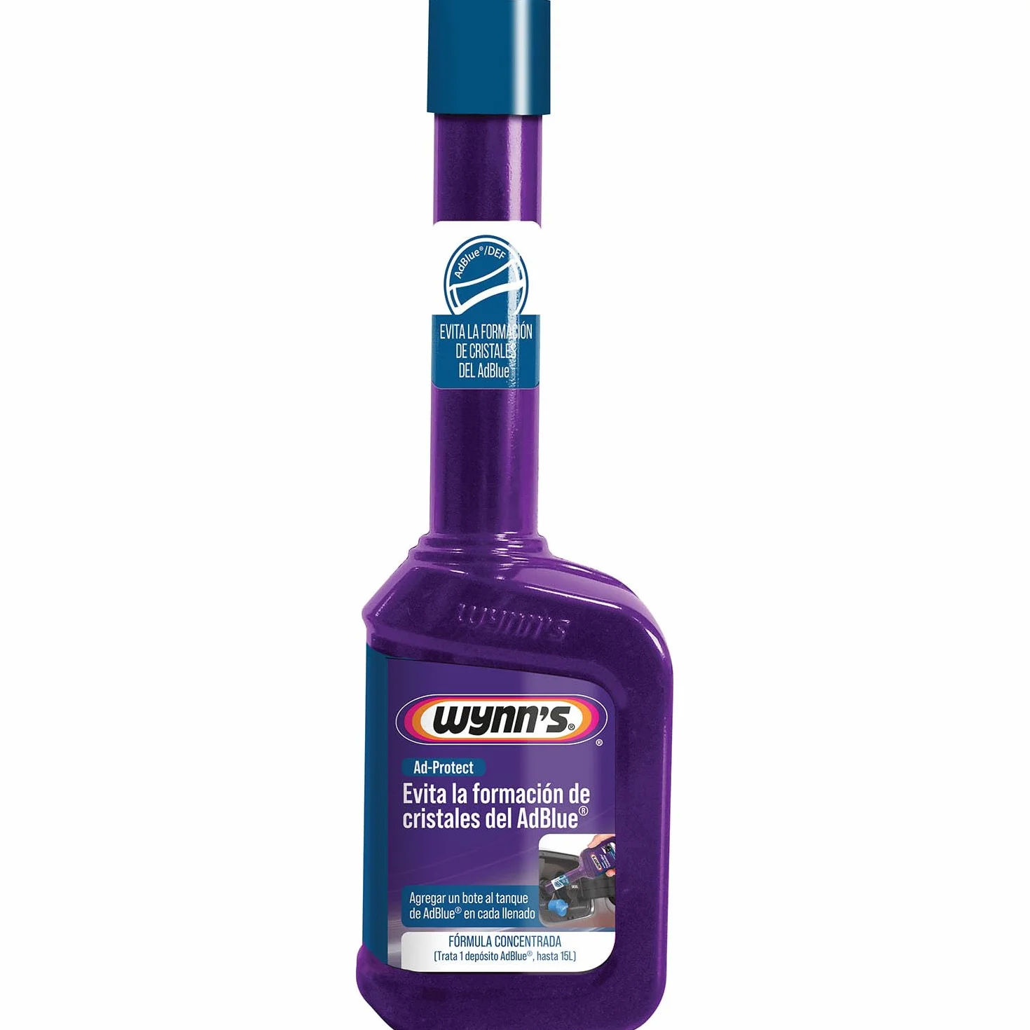 Wynn's Aditivo Anticristalizante para AdBlue®– Protección contra la Cristalización – Limpia y Prolonga la Vida Útil del Sistema SCR – Compatible con Motores Diésel – 125 ml