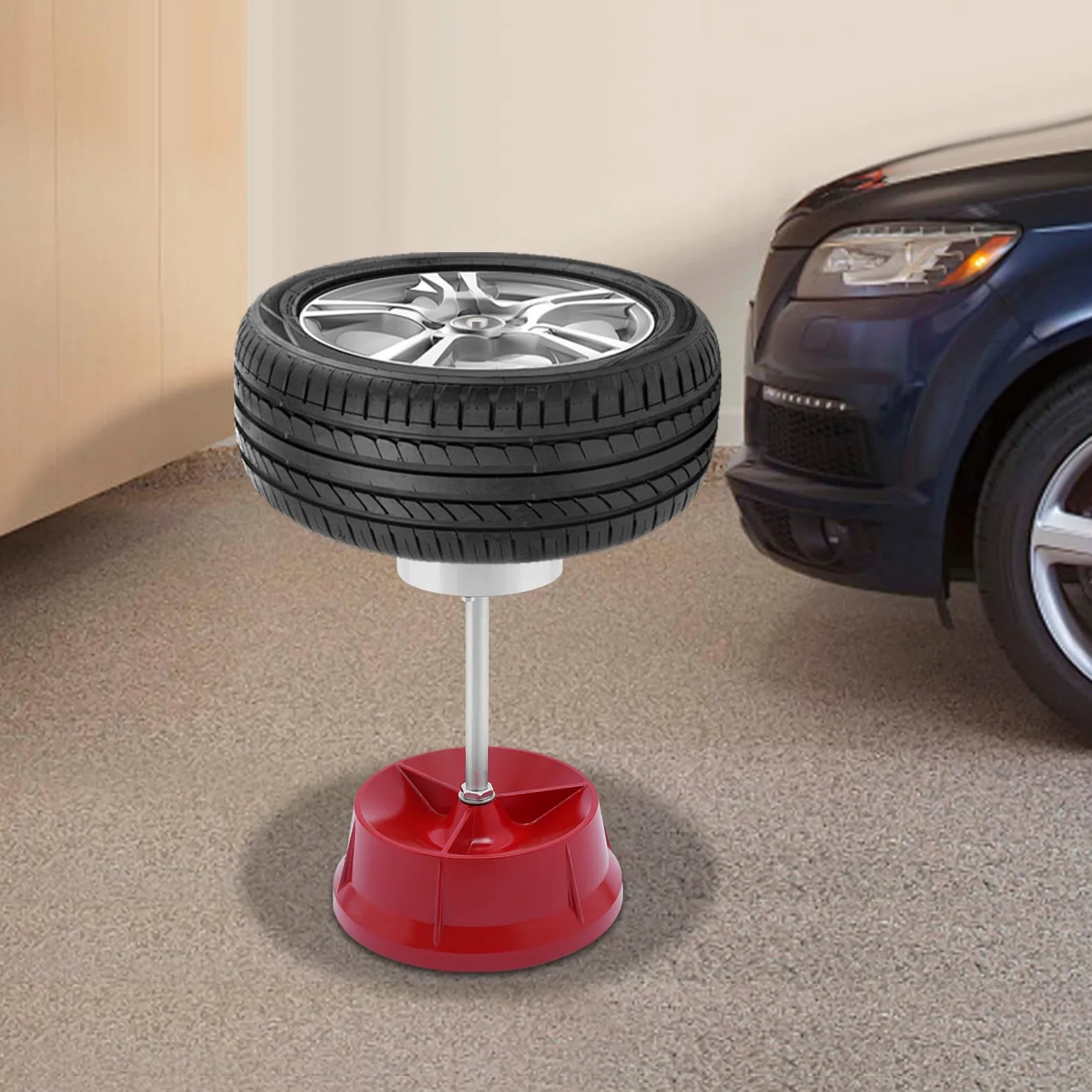 Equilibriador de neumáticos de ruedas, equilibrador profesional de nivel de burbuja para coche, camión, furgoneta, bicicleta, cubo portátil, equilibrador de neumáticos para reparación de ruedas