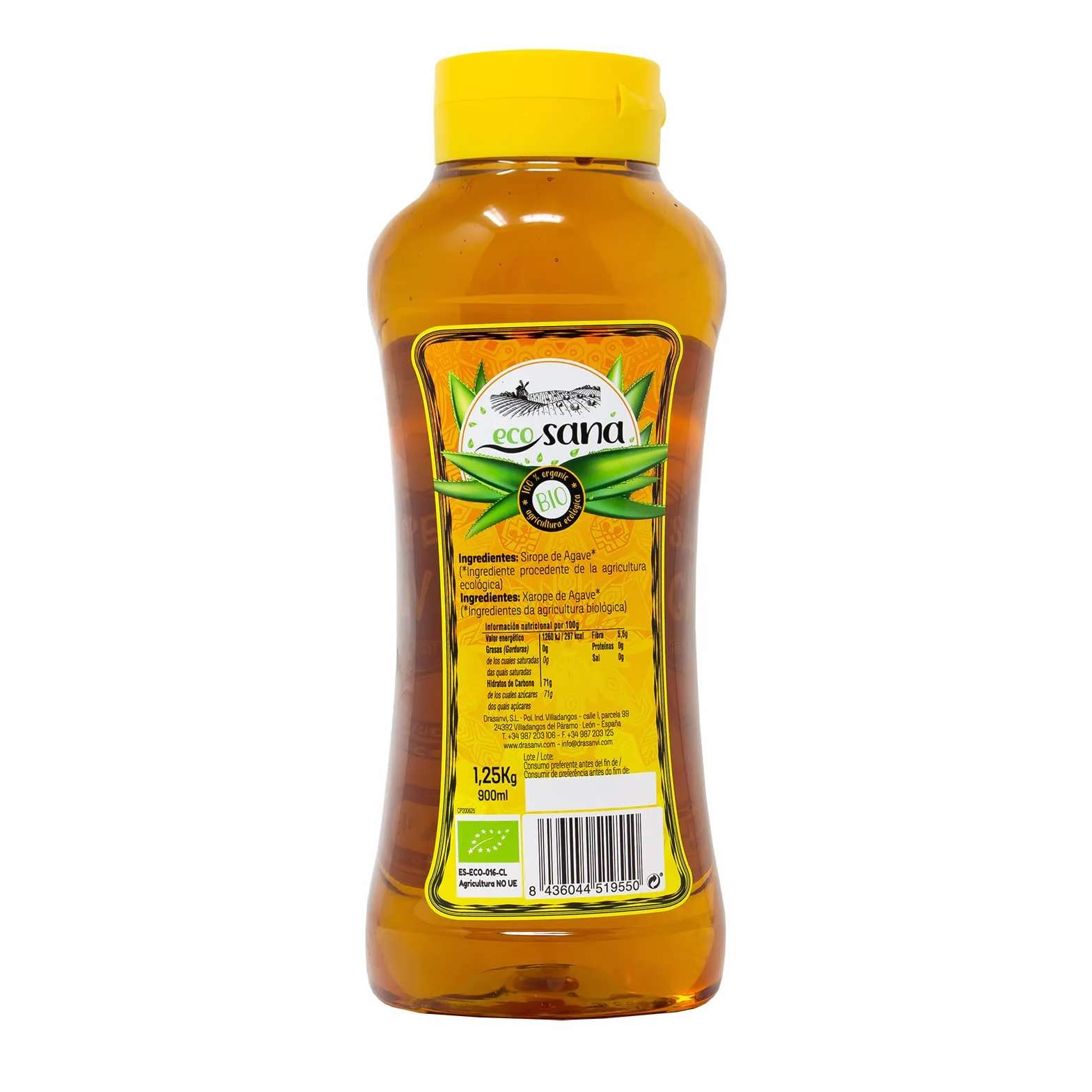 Ecosana Sirop Agave Bio 900ml