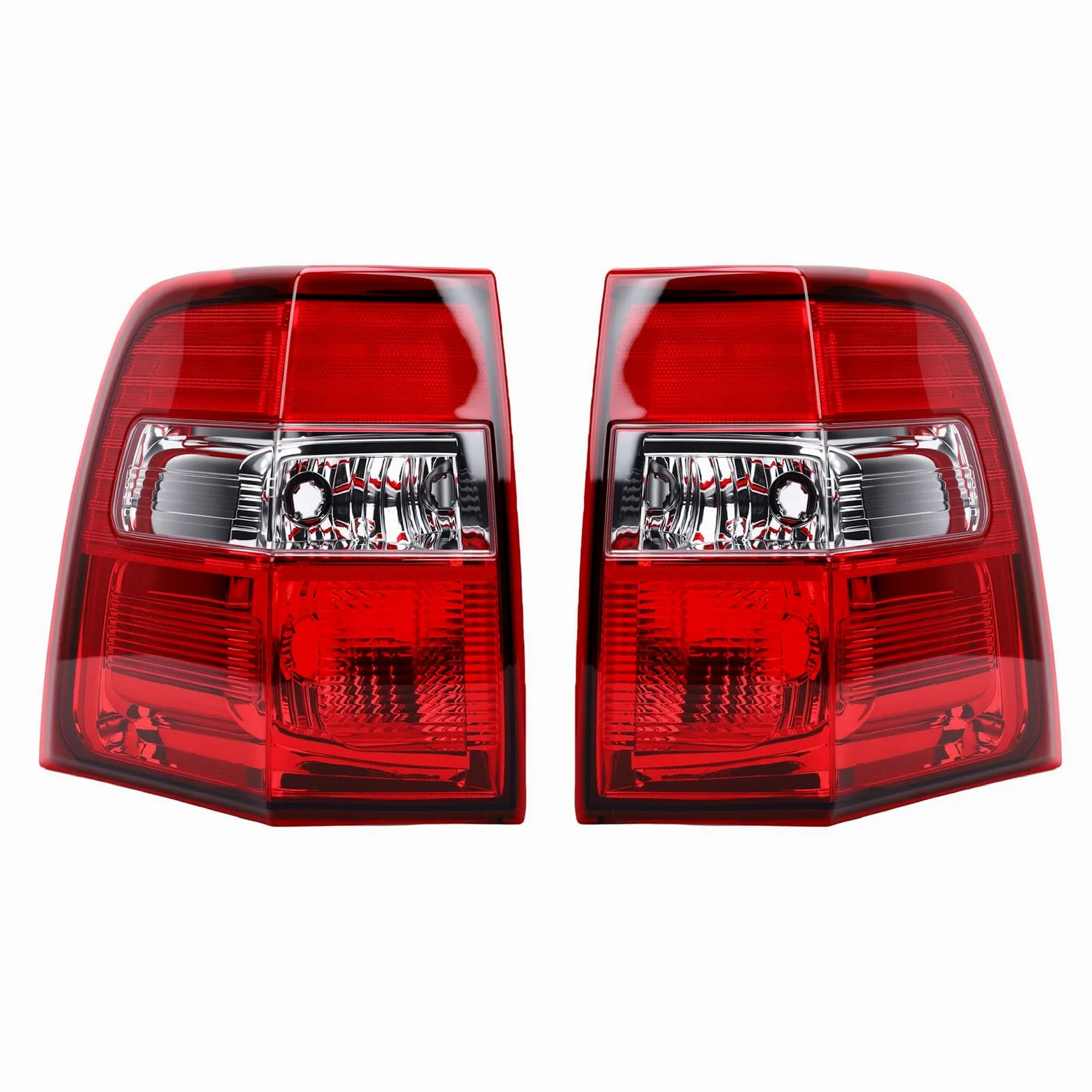 Tbest Conjunto de Luces Traseras Izquierda y Derecha, Pilotos Traseros con Conectores Estándar, par for Reemplazo de Luz Trasera