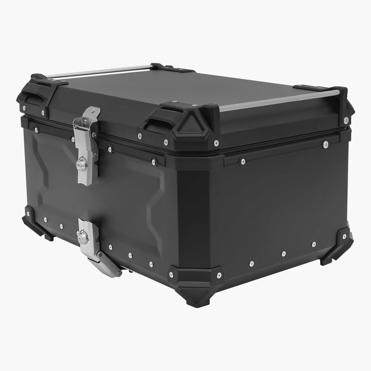 Topcase Baúl de moto 65 l impermeable con cerradura de seguridad