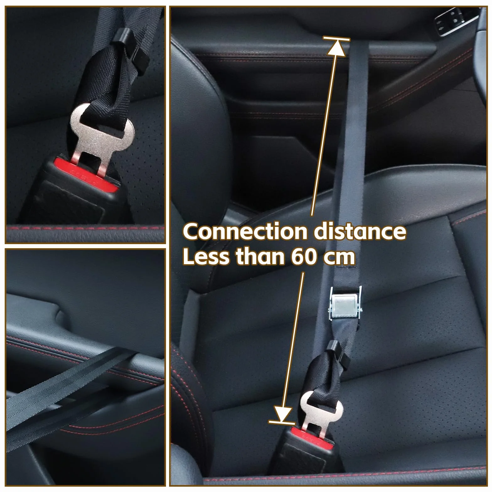 LALAGO Protección contra robo para autocaravanas, accesorios para puertas corredizas de camping, seguro de puerta contra robos para autocaravanas, furgonetas y vehículos - 2 piezas