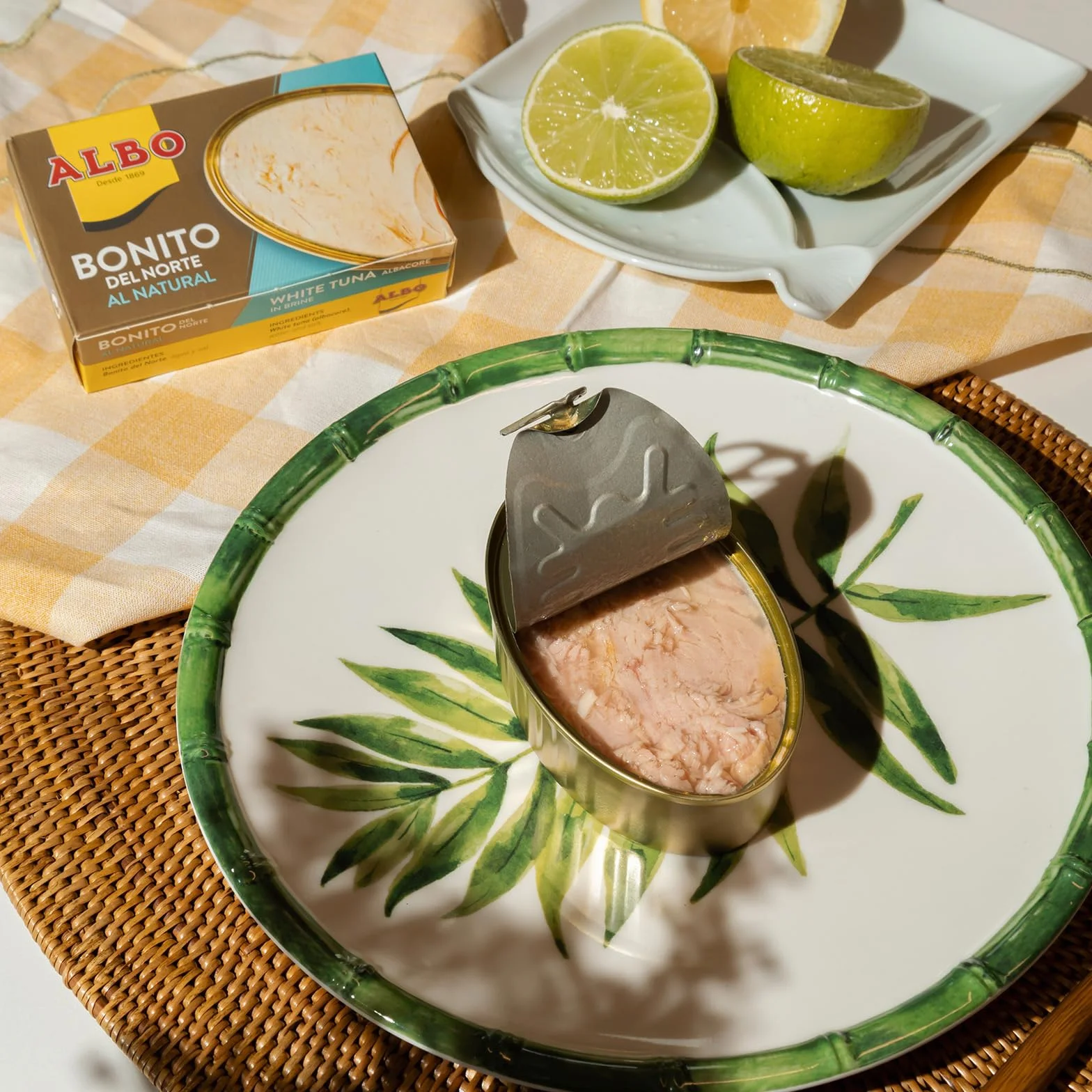 Albo Conserva de Bonito del Norte al Natural, 112 g