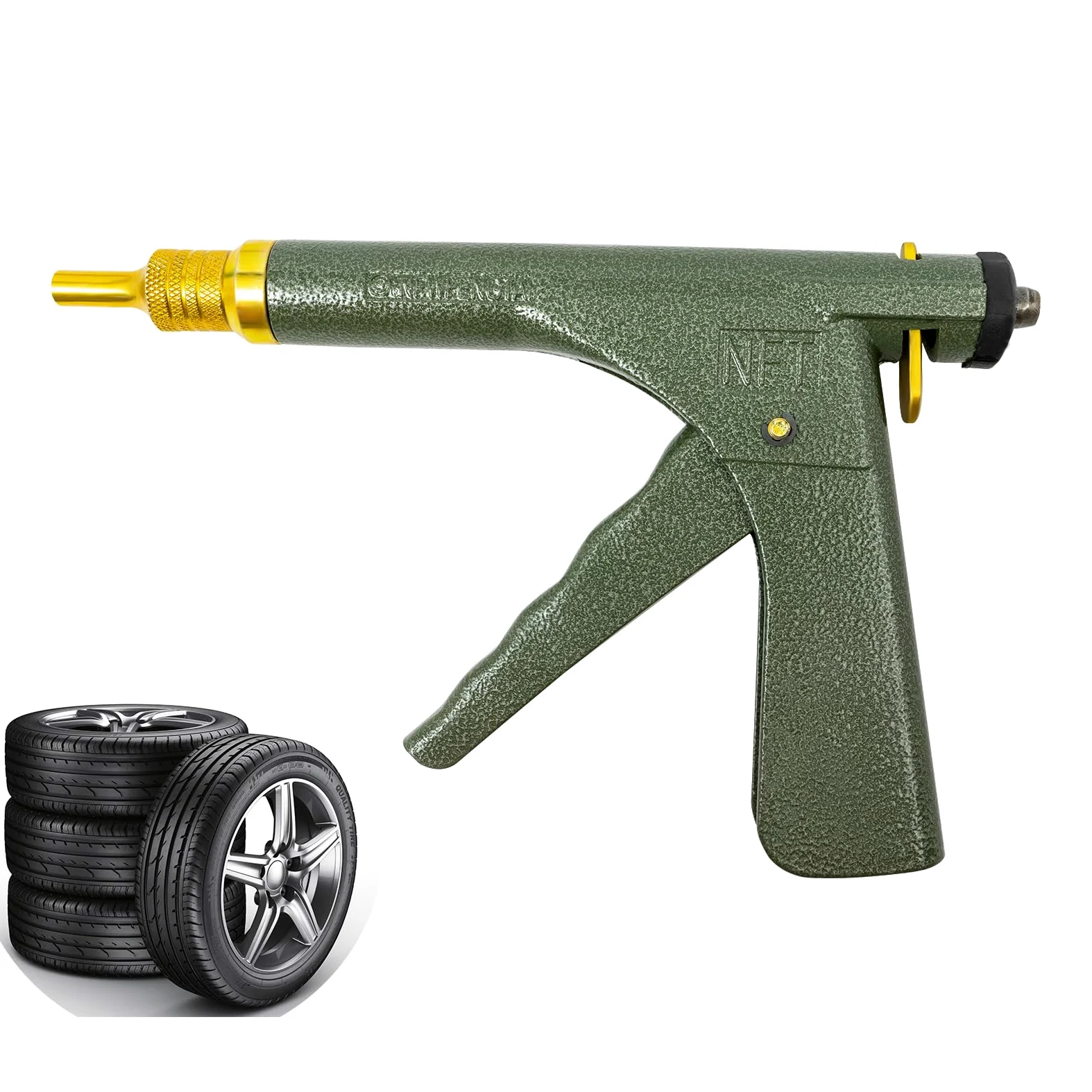 Kit de reparación de neumáticos para pinchazos sin cámara, fijación en carretera sin desmontaje, duradero y resistente a los impactos