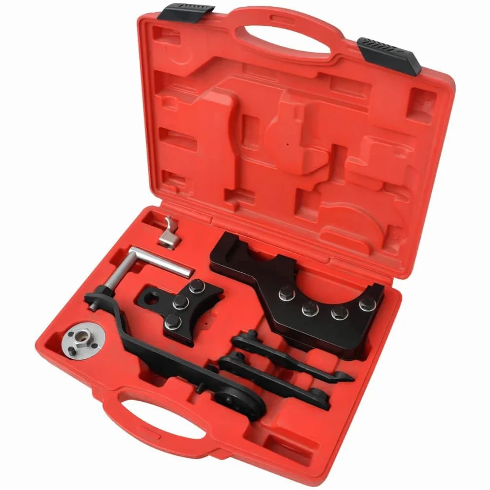 Juego de 8 herramientas de control de motor diésel para VW T5, Touareg, Phaeton 2.5/4.9D TDI PD con maletín, reparación profesional, mantenimiento, mecánica, garaje, vehículo, taller, coche