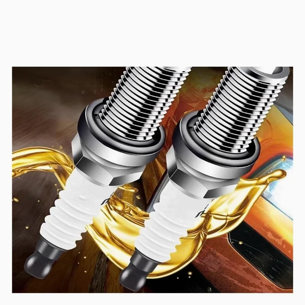 Bujías de Motor para automóvil, aptas para Dongfeng A60 1.6L, bujías de iridio Doble, repuestos para generador de Motor de automóvil