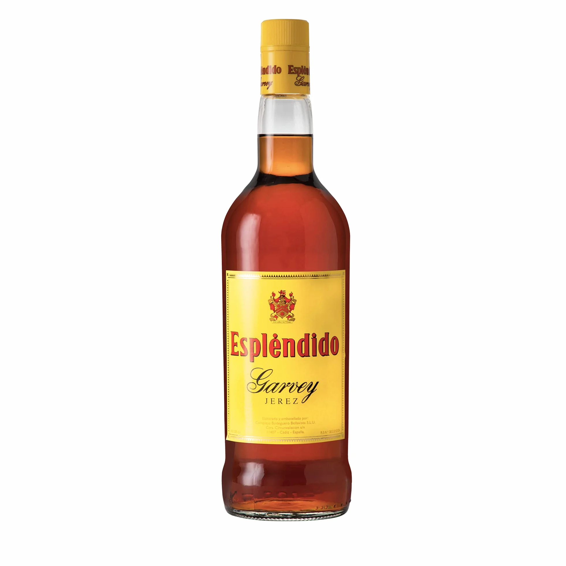 Brandy de Jerez ESPLÉNDIDO 30º 30% Vol 1L Bebida Espirituosa