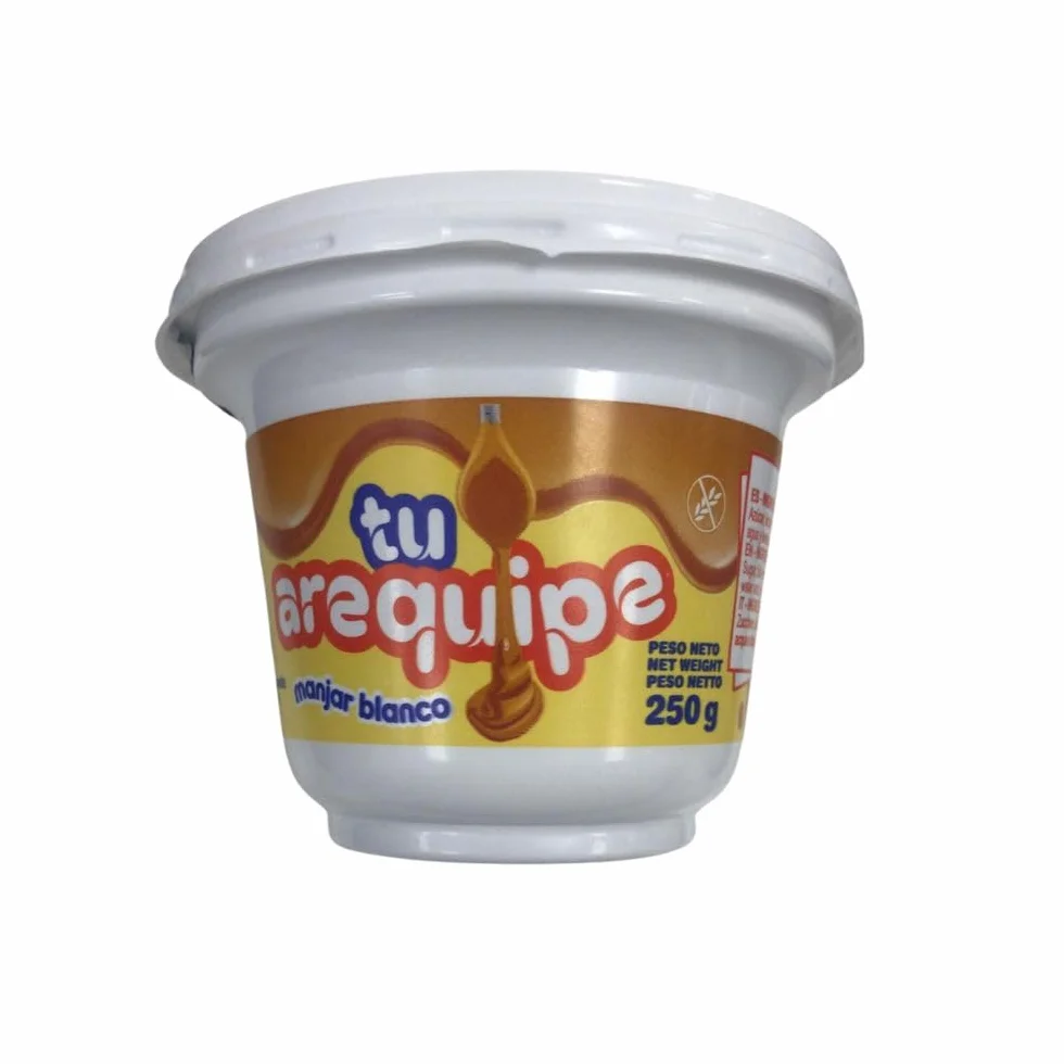 Arequipe Suave y Cremoso 250g Dulce Colombiano Sin Gluten