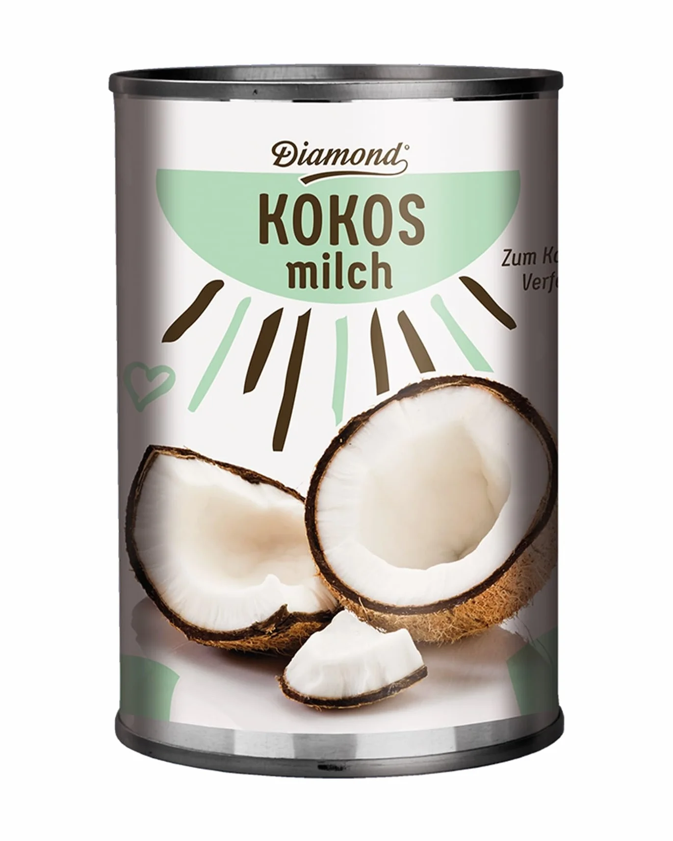DIAMOND Leche de coco 17% grasa 400 ml vegana sin gluten sin lactosa