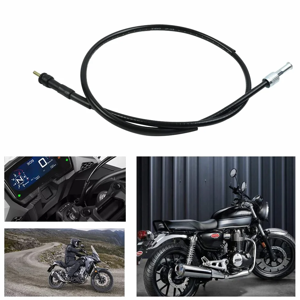 Wai Danie Velocímetro Speedo Cable Wire Compatible con Honda CB400F CB500 CB550F CX500 CB750 CB650 CB900F CB350F CB900F GL1100 XR600R CB550 XR250