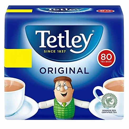 Tetley Original Tea 80 bolsitas