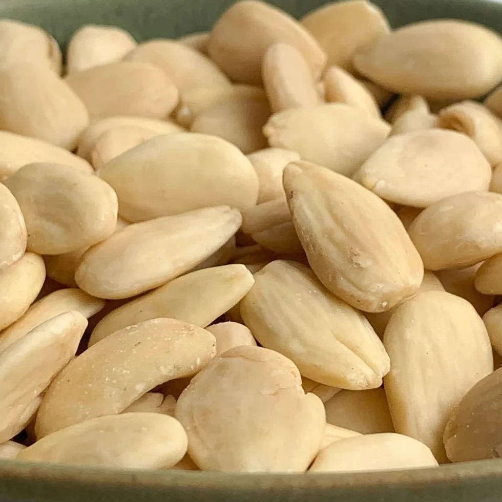 Almendra Cruda Repelada 500gr Sin Gluten Vegano Frutos Secos Naturales sin Piel Origen España
