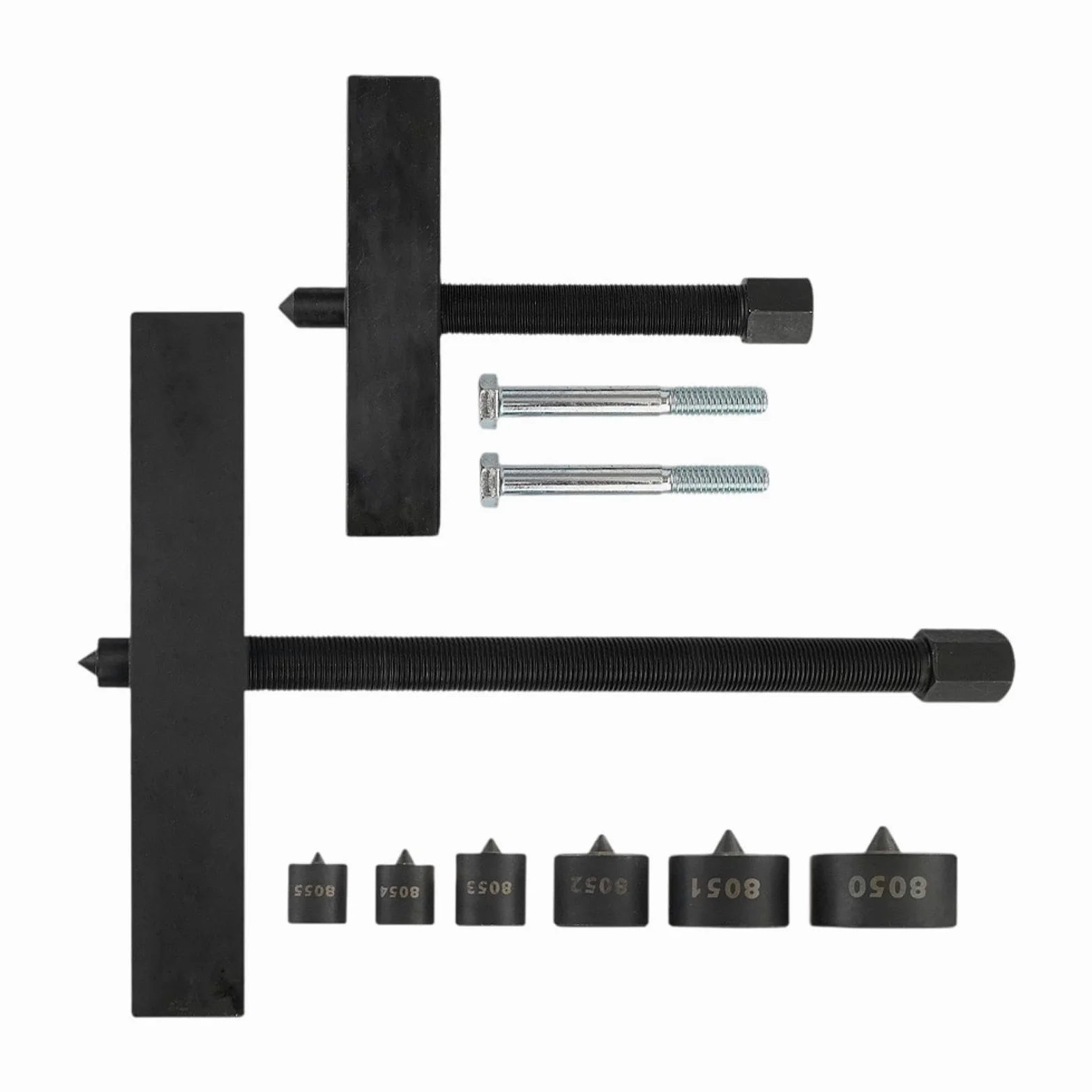 8056 Juego de Extractor de Engranajes Y Poleas de Acero Portátil de Acero 393 para Poleas de Ventiladores de Vehículos