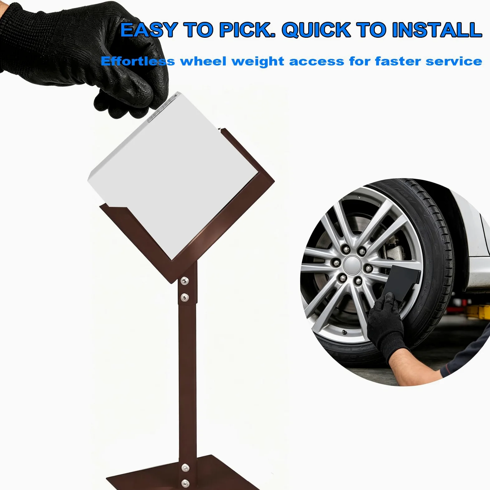 Pesas adhesivas de rueda de 1/4 onzas para coches, camiones, SUV y motocicletas, 715 unidades/rollo de 11 libras/rollo, pesas adhesivas para ruedas