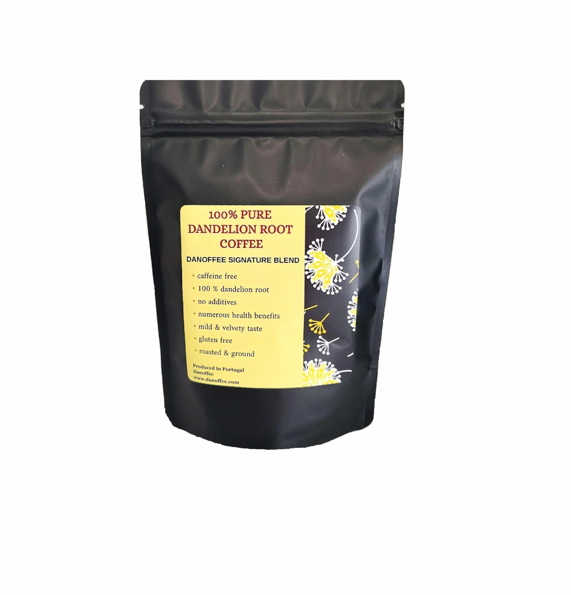 Danoffee Dandelion Root Coffee Substitute Ground Roast 200g Caffeine Free No Additives