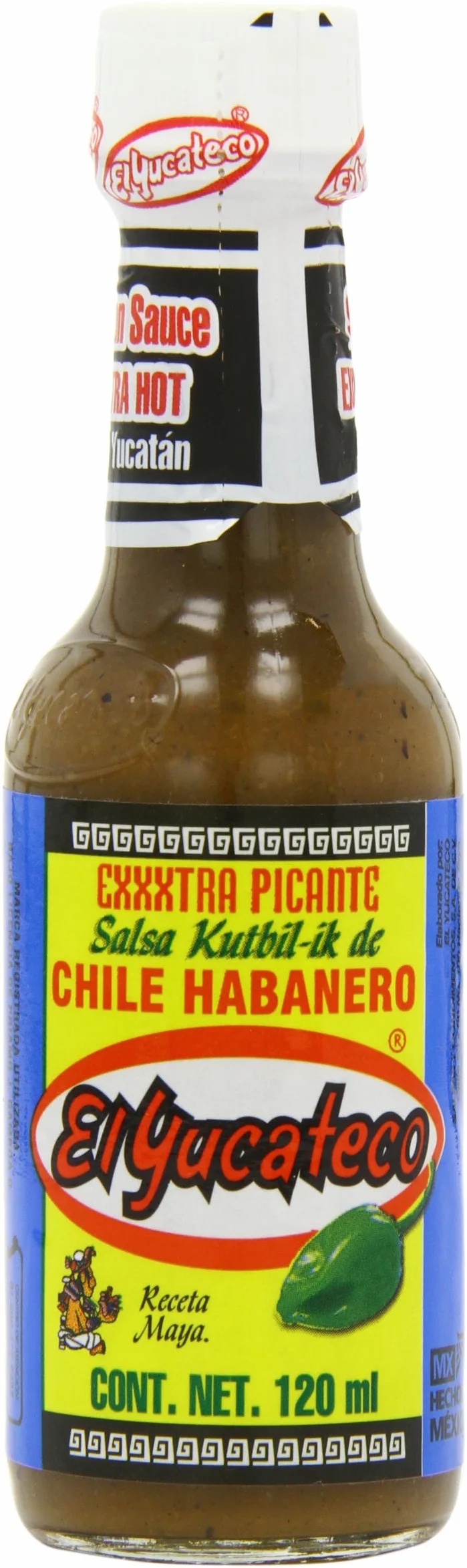 El Yucateco Salsa Habanera Kutbil-Ik XXXtra Hot 2x120 ml