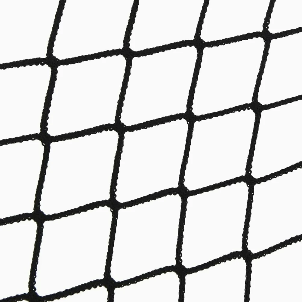 Red de remolque con cuerda de goma negra 3 x 2 m de material PP resistente, universal para remolques, camiones, SUV, resistente a la intemperie y a los rayos UV, seguridad de carga y red de