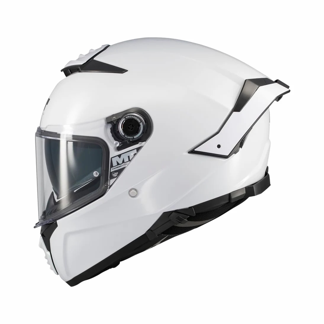 MT HELMETS Thunder 4 SV – Casco Moto Integral con Visor Solar Full Vision, Pantalla Antivaho Compatible con Pinlock, Interior Lavable y Calota HIRP | Homologado ECE 22.06 & DOT