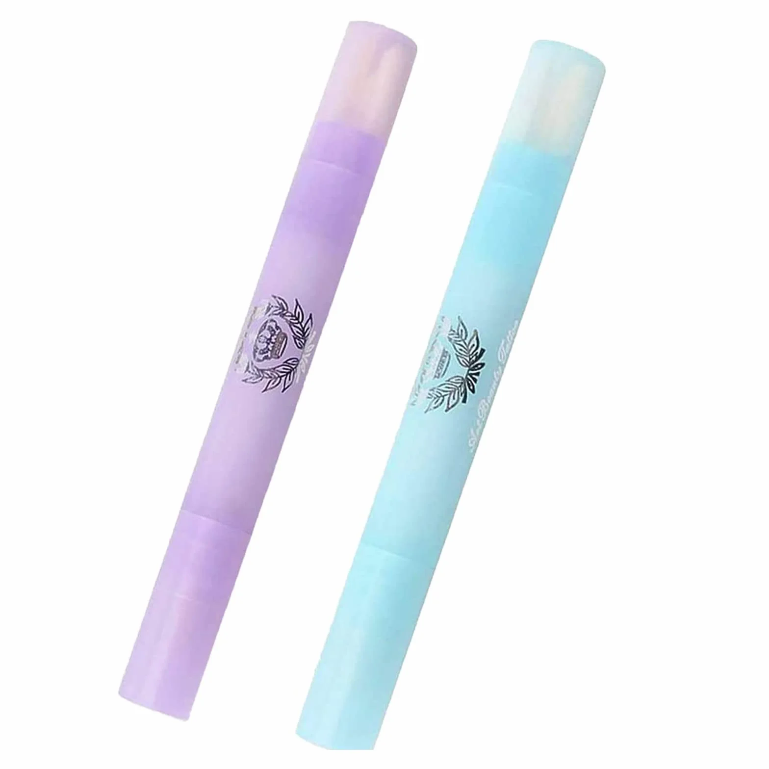 Iwobi 2 pcs Pluma removedor de Esmalte de uñas, Nail Art Pen Corrector Gel