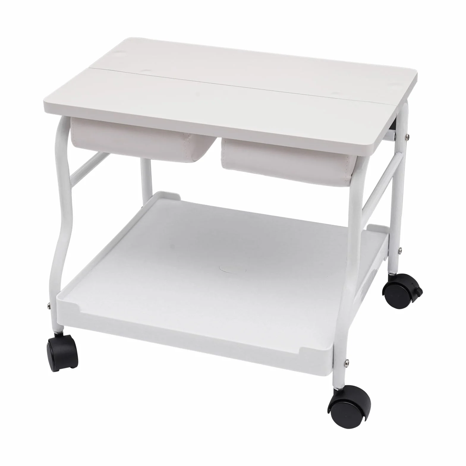 Carrito de herramientas para baño con ruedas ajustable para pedicura