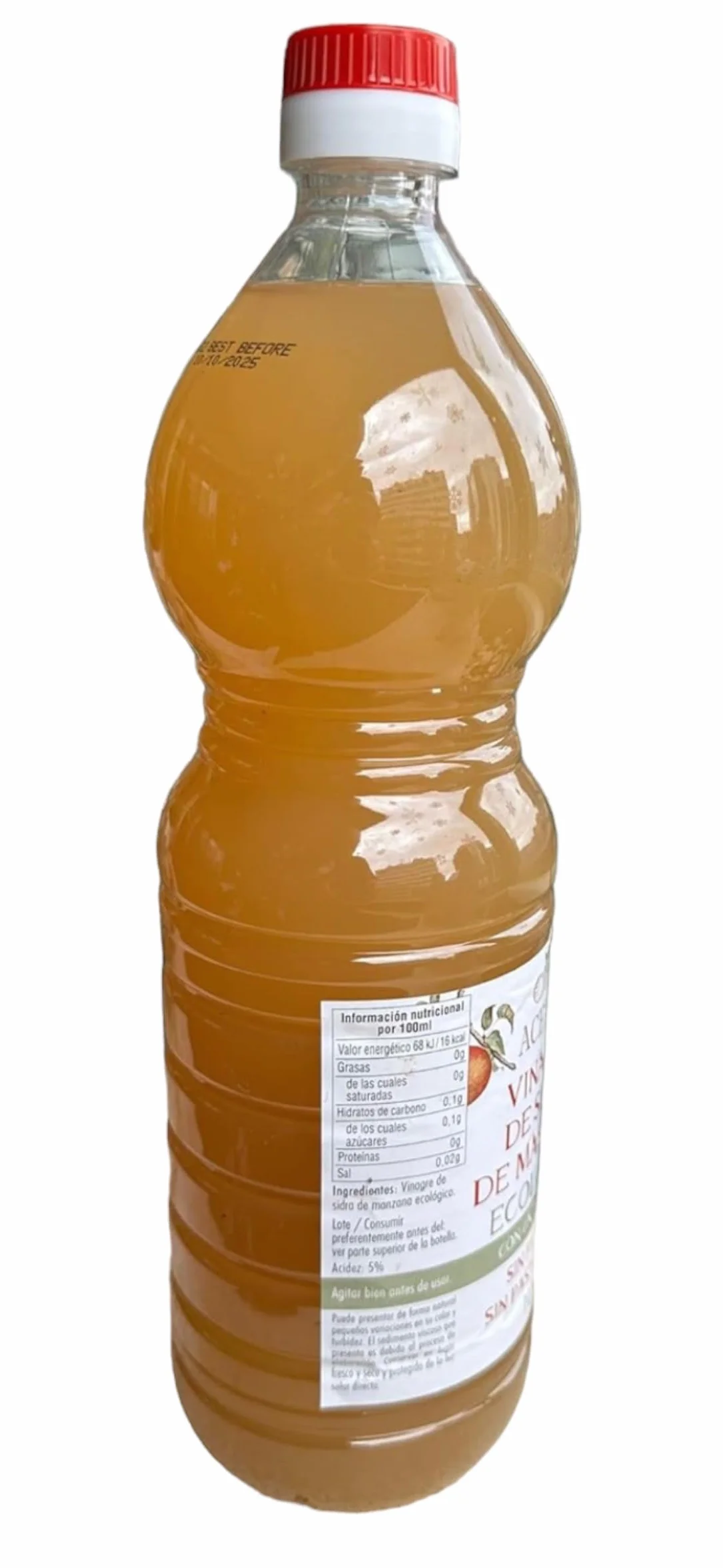 Vinagre Sidra de Manzana Madre ACETUM 1 Litro 100% Italiano Orgánico