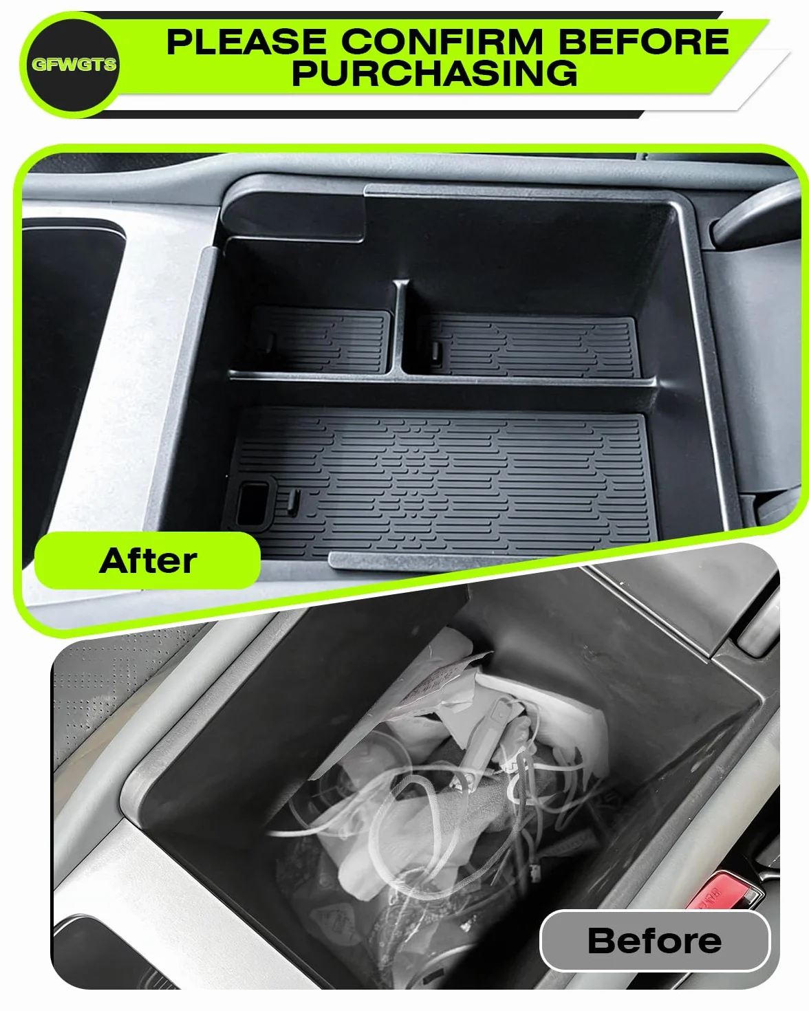 Compatible con BYD Atto 3 EVO 2026 2027 consola central, guantera, reposabrazos, caja de almacenamiento central, bandeja organizadora, para accesorios BYD Atto 3 Evo (no para Atto 3 2025)