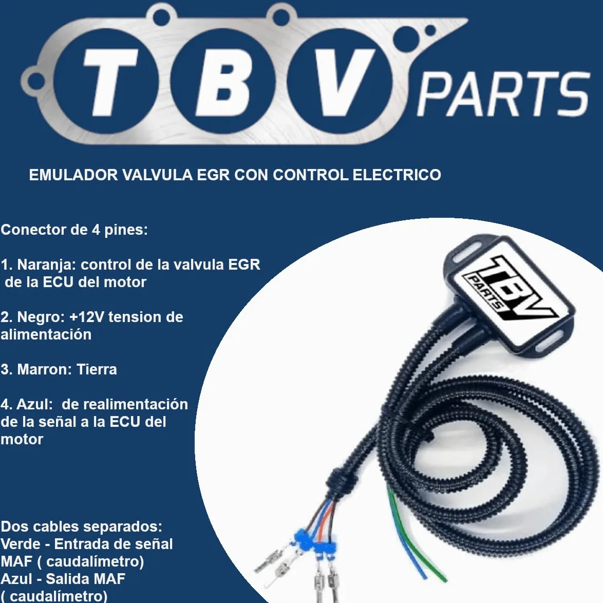 Emulador Valvula EGR Electrica WAHLER 7353D Válvula EGR A6461400460 Compatible con Motores 200/220/ 270/400 CDI 6461400860 A6461400460 7.24809.37.0