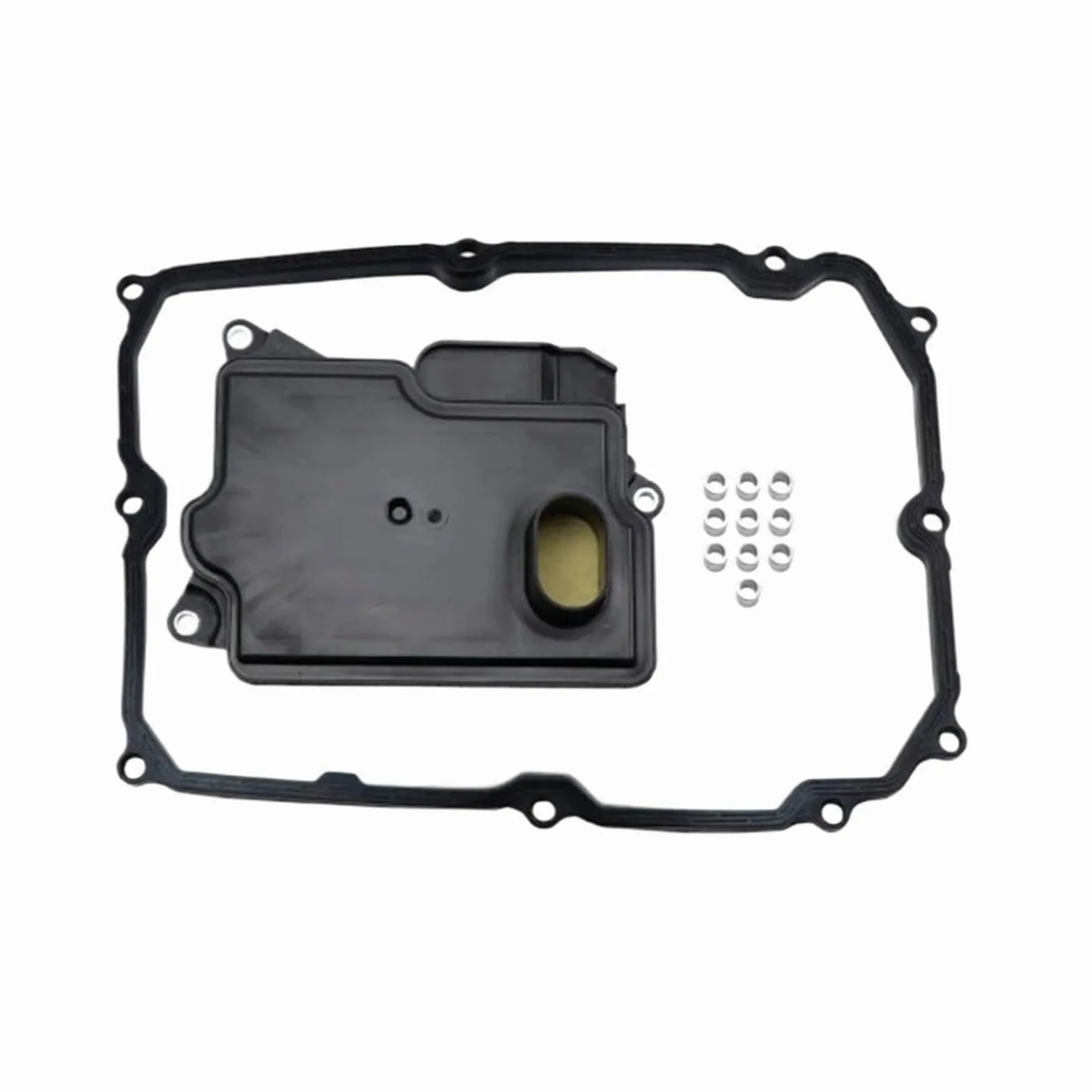 Filtro de aceite motor Ajuste para TOYOTA Fortuner Land Cruiser Prado Tacoma apto para el kit de filtro aceite transmisión Isuzu 35330-71010 Filtro de aceite del coche(Black)