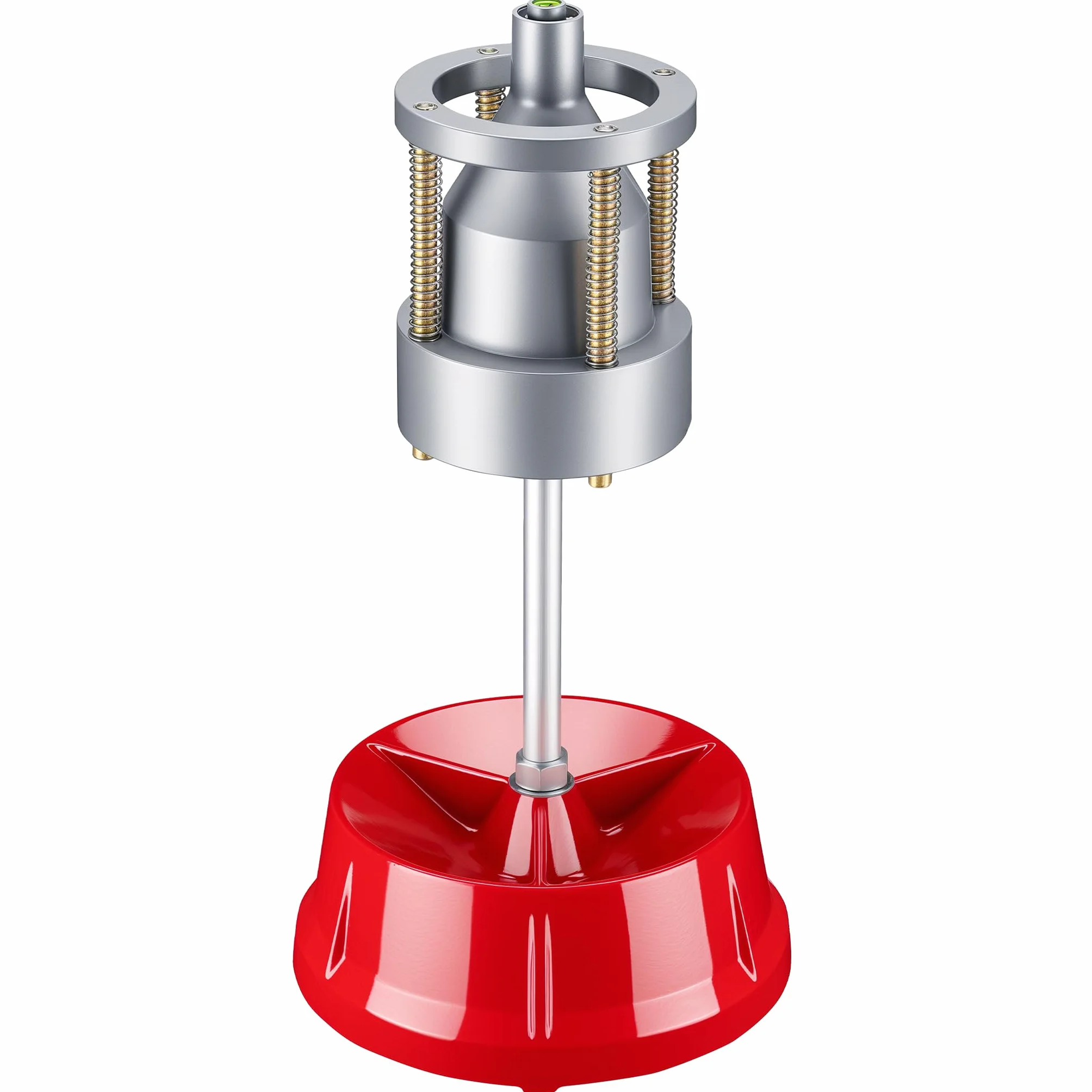 WilTec Equilibradora móvil de neumáticos 29 x 29 x 57,5 cm, equilibradora Resistente al óxido, equilibradora de Ruedas para Cubos de Rueda de 1 1/2" neumáticos de Coche y Moto