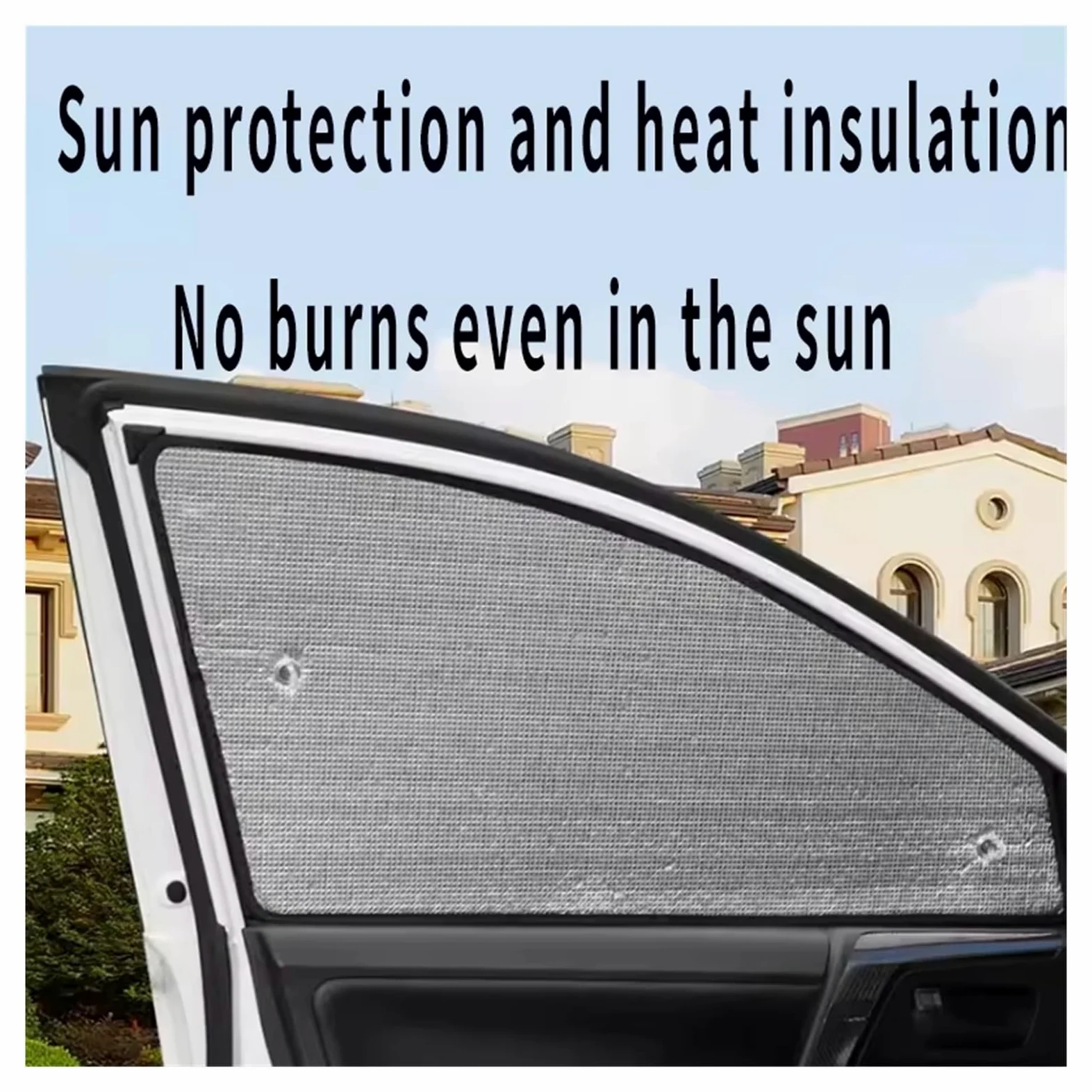 Parasol para Coche para VW para Golf 6 2010 2011 2012 Parasol De Coche Parabrisas Aislamiento Térmico Auto Visera De Protección Solar Accesorios Protector Solar para Parabrisas(Front 3 Pieces)