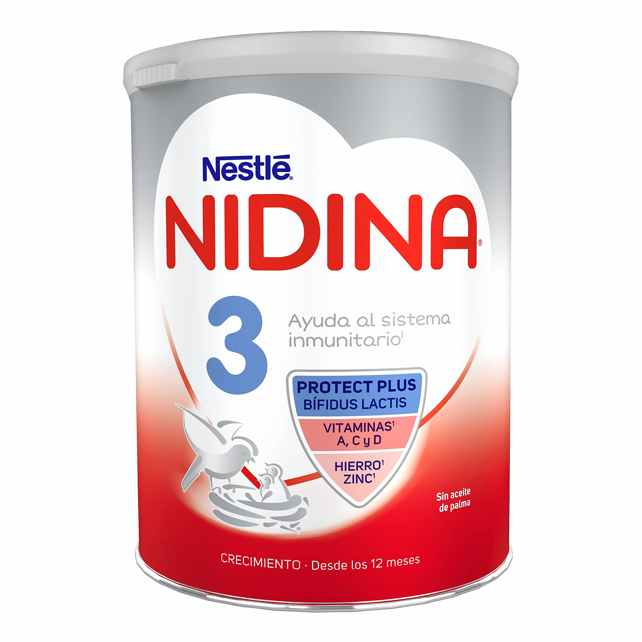 Nidina 3 Leche Infantil 800g Caja 3 Latas