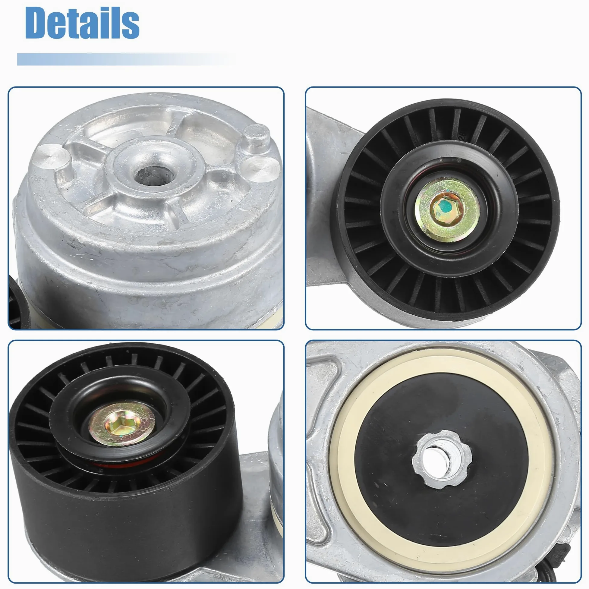 QUARKZMAN Polea Tensora De Correa De Motor Para Ram 2500 6.7 2011-2024 No.5086958Aa