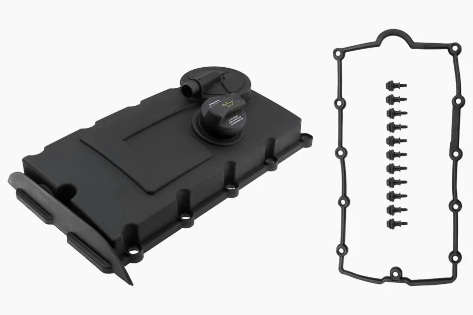 TAPA CULATA + JUNTAS compatible con SEAT LEON II (1P) (2005-2012) con motor 2.0 TDI - 03G103469R 03G103469N 03G103475 03G103469 MN980040 K68001294AB 68001294AB
