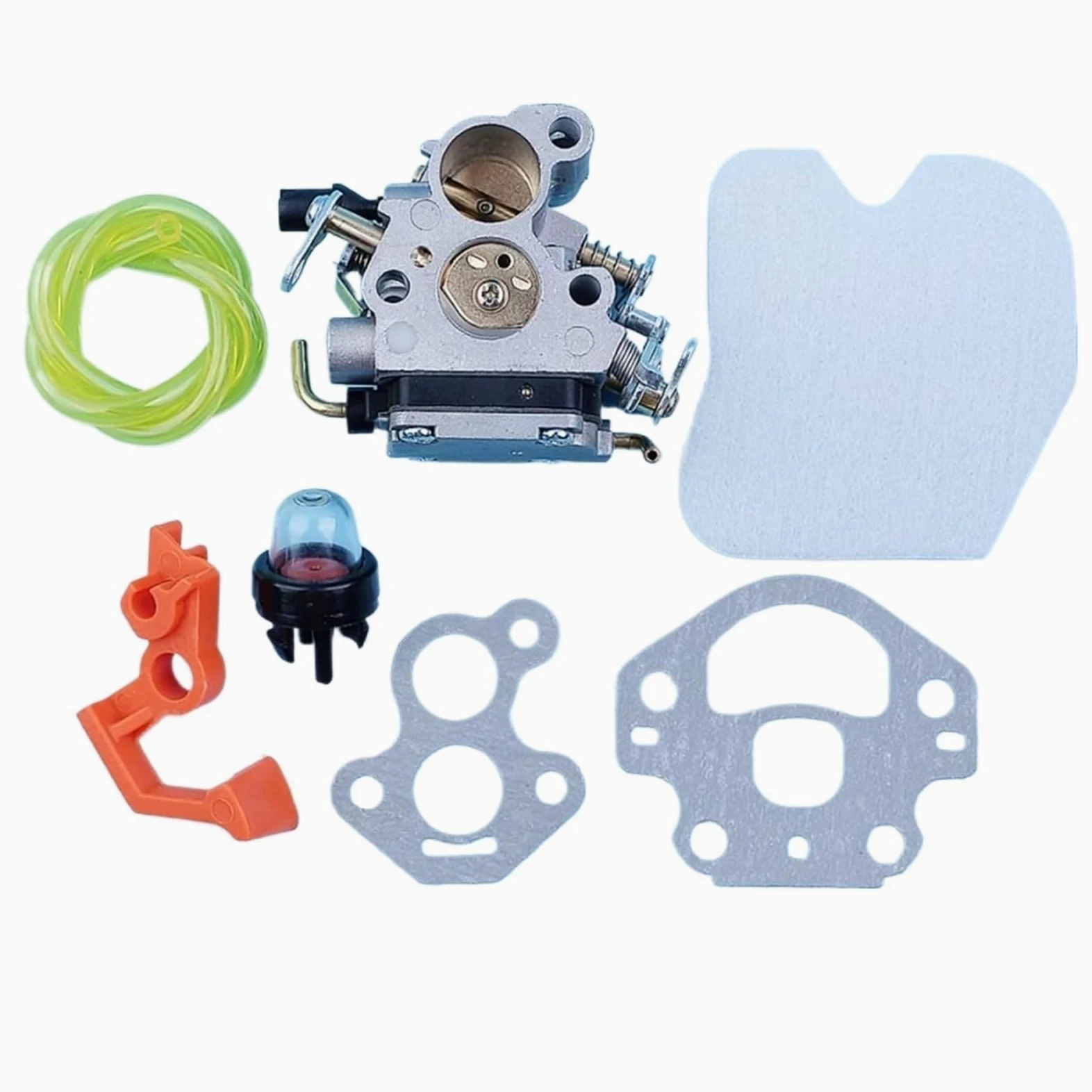 Carburador desbrozadora Carburador de motocicleta para McCulloch CS380 CS340 CS 340 380, pieza palanca interruptor motosierra, carburador, filtro aire, bombilla cebadora, kit línea combustible