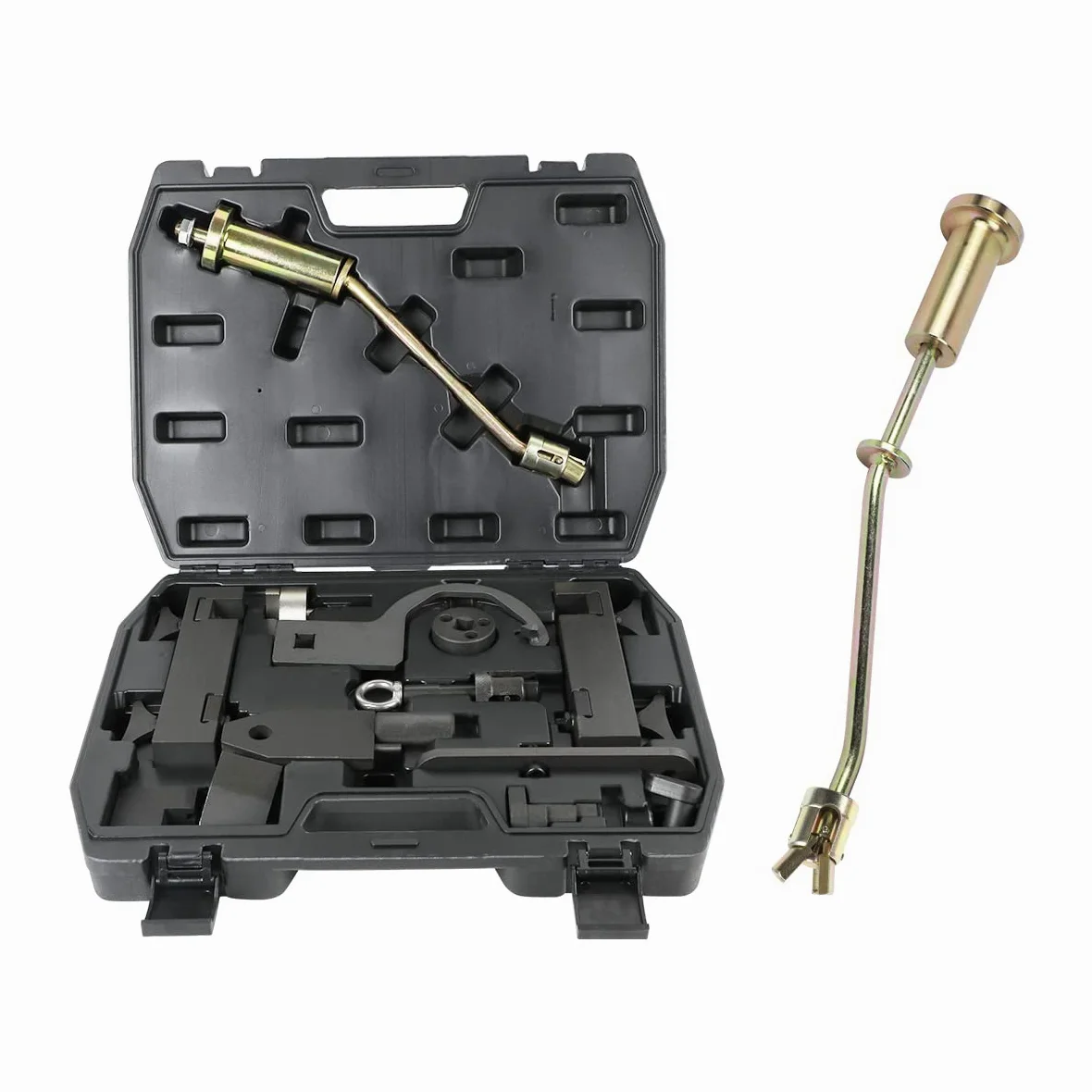 CMTOOL Kit de herramientas de bloqueo de sincronización del árbol de levas del motor compatible con Jaguar Land Rover Discovery 4 Range Rover Sport V8 5.0L V6 3.0L Herramientas de alineación del árbol