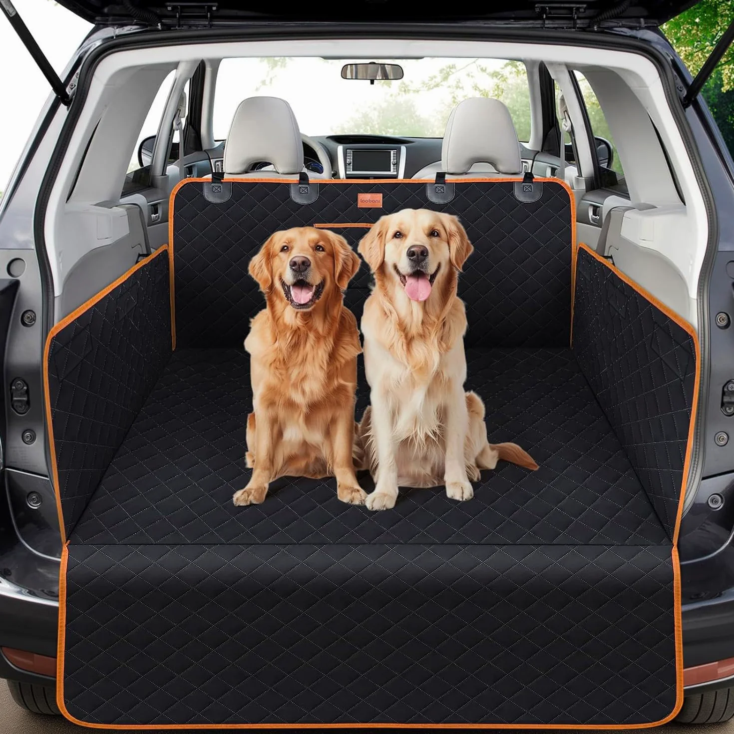 ZORQ Protector Maletero Coche Perros para GMC Terrain 2010-2026, Funda Maletero Coche Perros Alfombra Protector Facil Mantenimiento con Protección Lateral