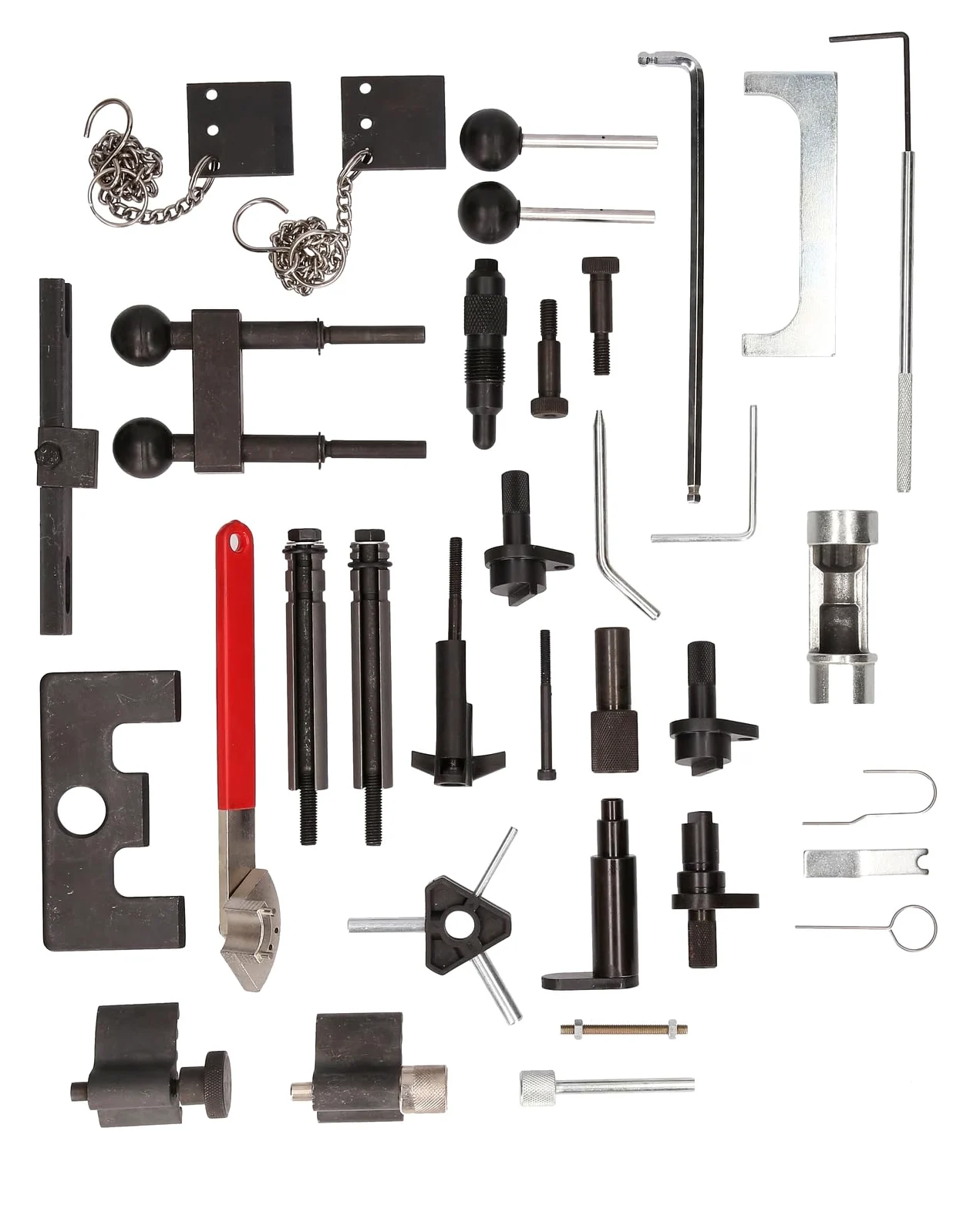 BRILLIANT TOOLS BT597800 Juego de herramientas de reglaje de motores para VAG [Powered by KS TOOLS]