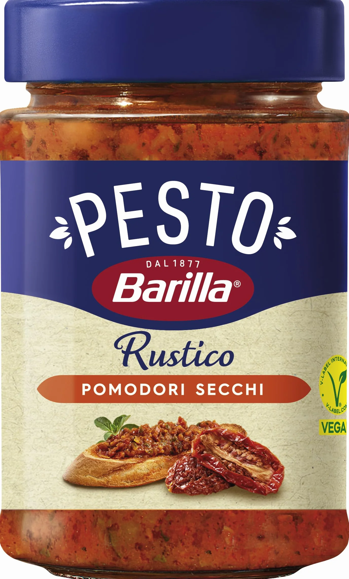 Barilla Pesto Rustico de Tomates Secos 200g