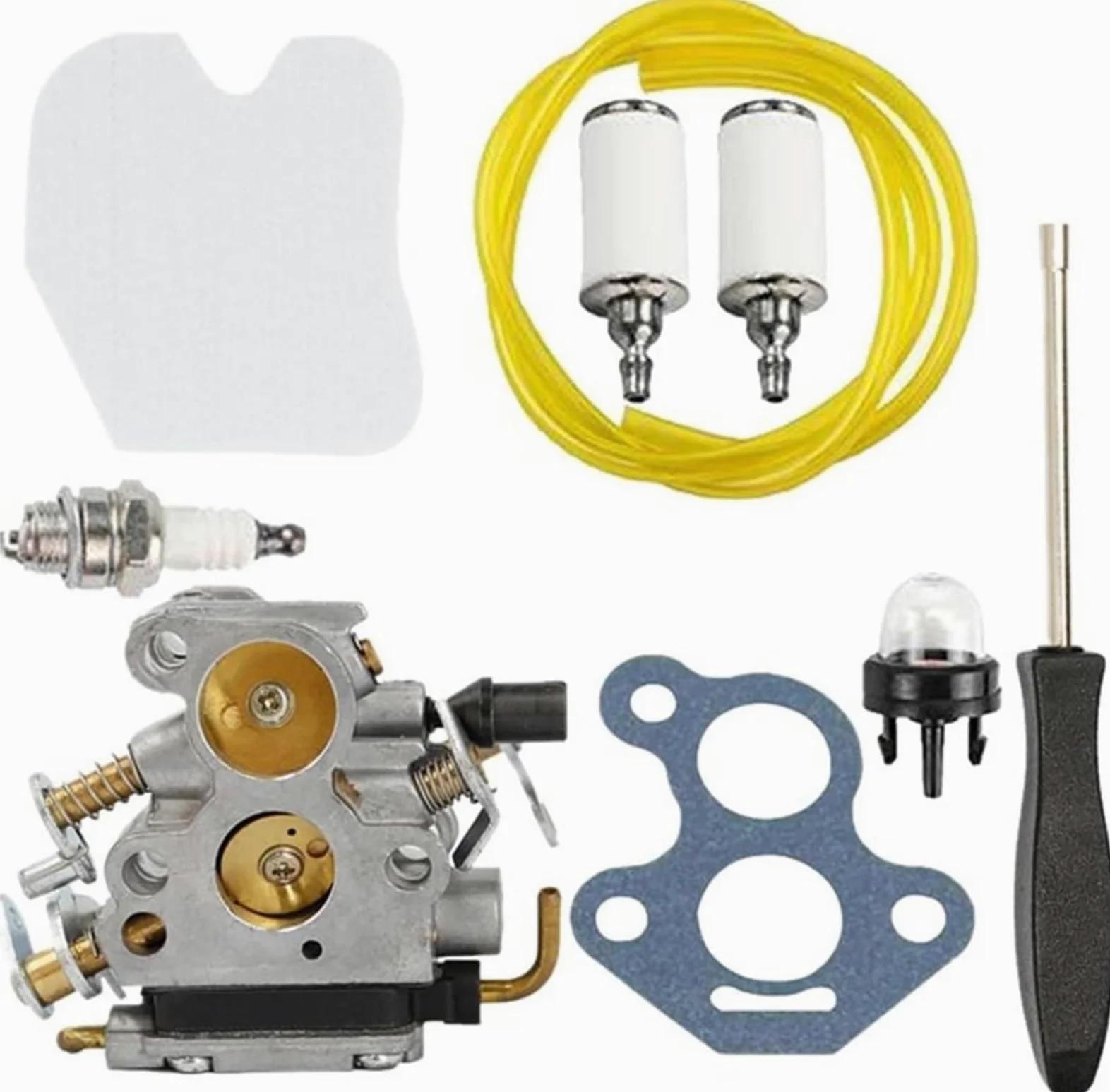 Carburador de moto Carburador de motocicleta para Husqvarna 235 235E 236 240 240E 574719402 545072601 Kit filtro aire carburador motosierra