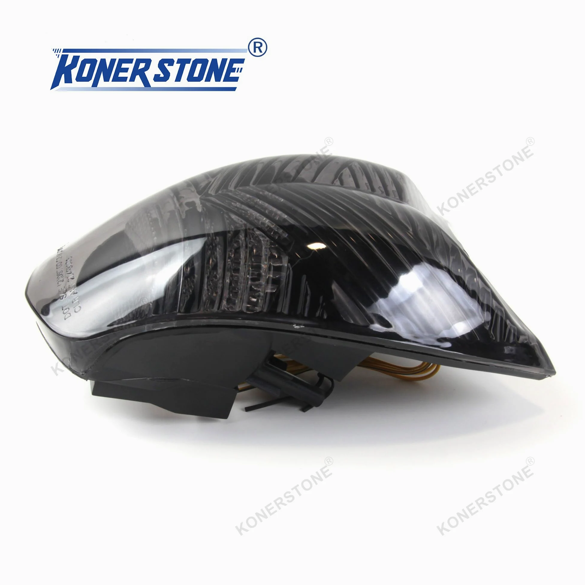 Luz trasera BMW K1200R K1200S 2005-2008 Señal Giro Freno Integrada Lente Ahumada
