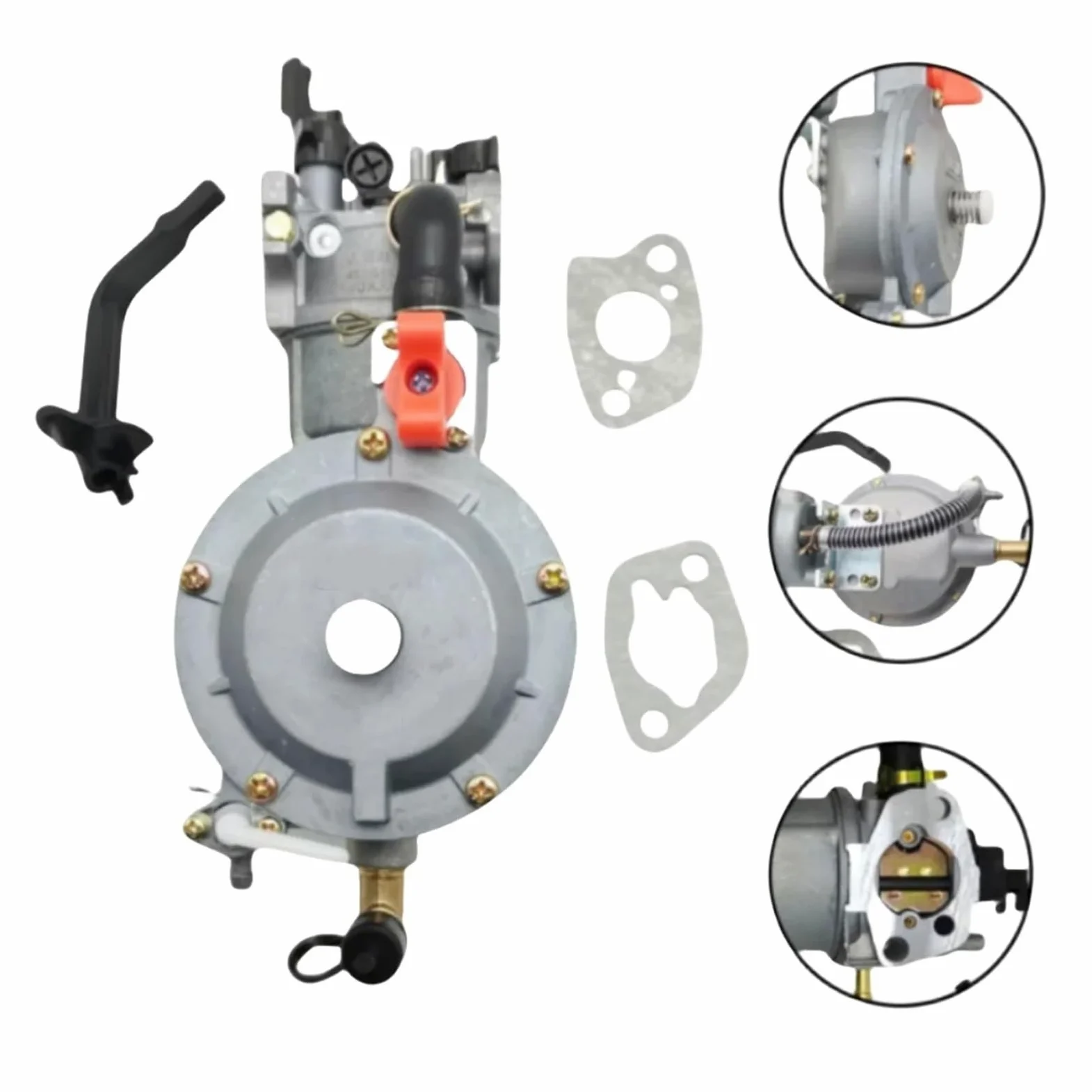 Carburador Motor para GX160 2KW 168F GX200 2.8KW 170F Carburador Generador Motor Carburador Conjunto Piezas De Motocicleta Reemplazo De Carburador
