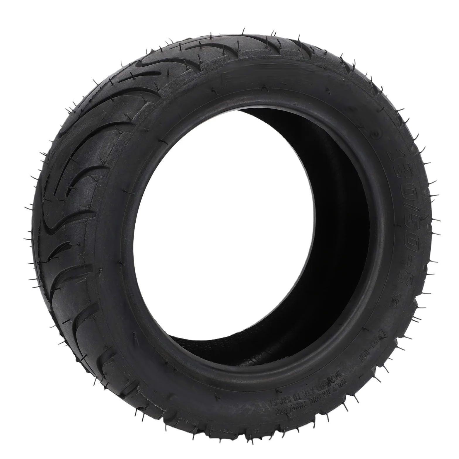 Neumático Trasero 130/50-8 sin Cámara a Prueba de Pinchazos 8 Pulgadas para Monkey Z50 Z50A Z50J Todo Terreno