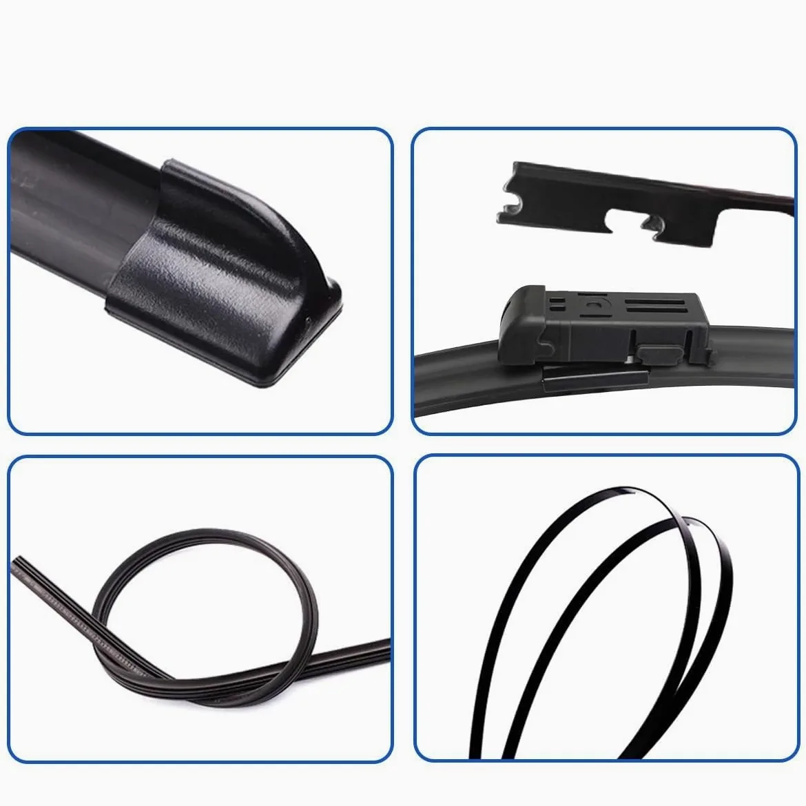 Coche Escobilla Limpiaparabrisas Frontal Piezas Para VW Transporter Caravelle Multivan T5 2006-2013,Escobillas limpiaparabrisas delanteras Cepillos Accesorios