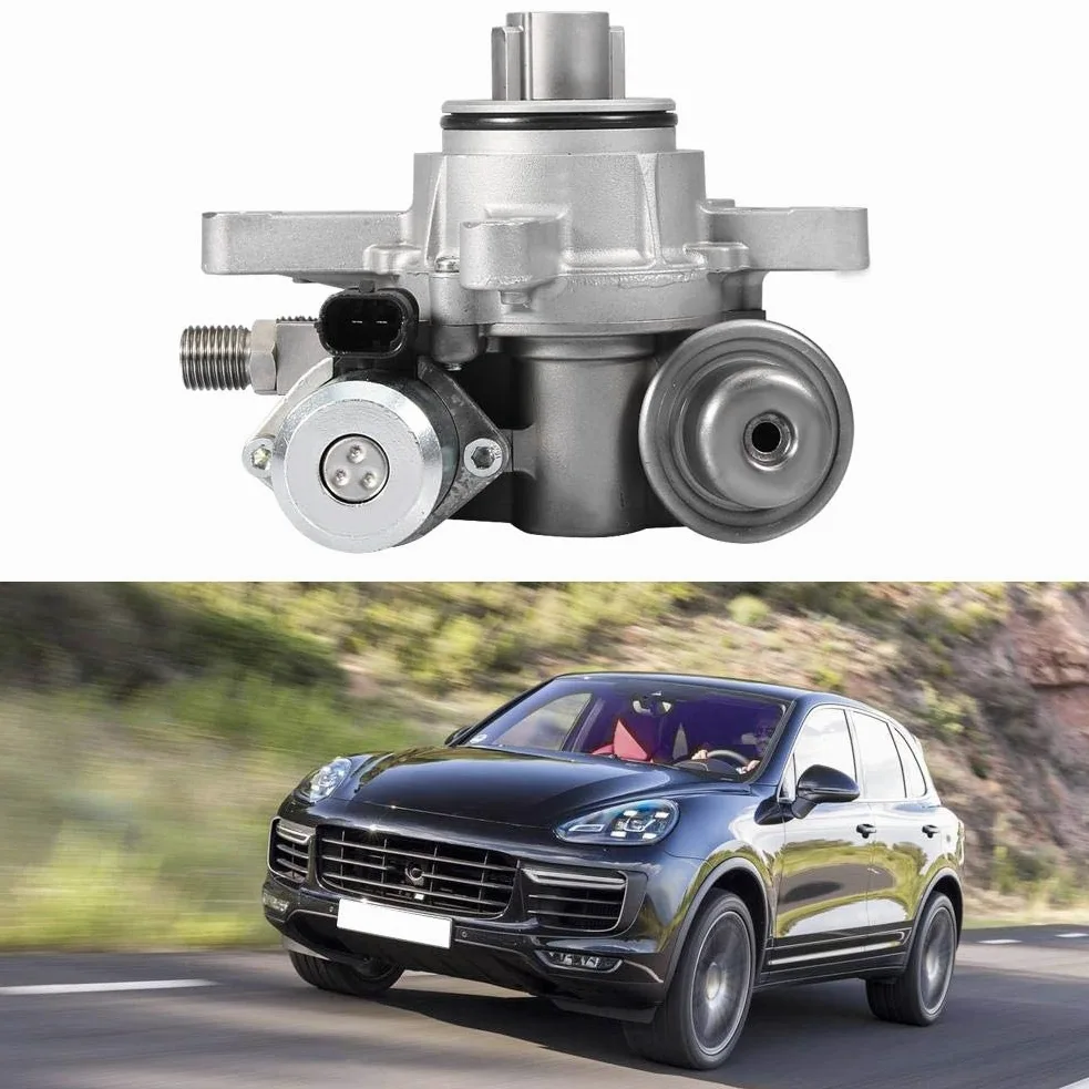 KIMISS Bomba de combustible para automóvil, bomba de inyección de aluminio de alta presión para 2010-2014 94811031524 3 Silver