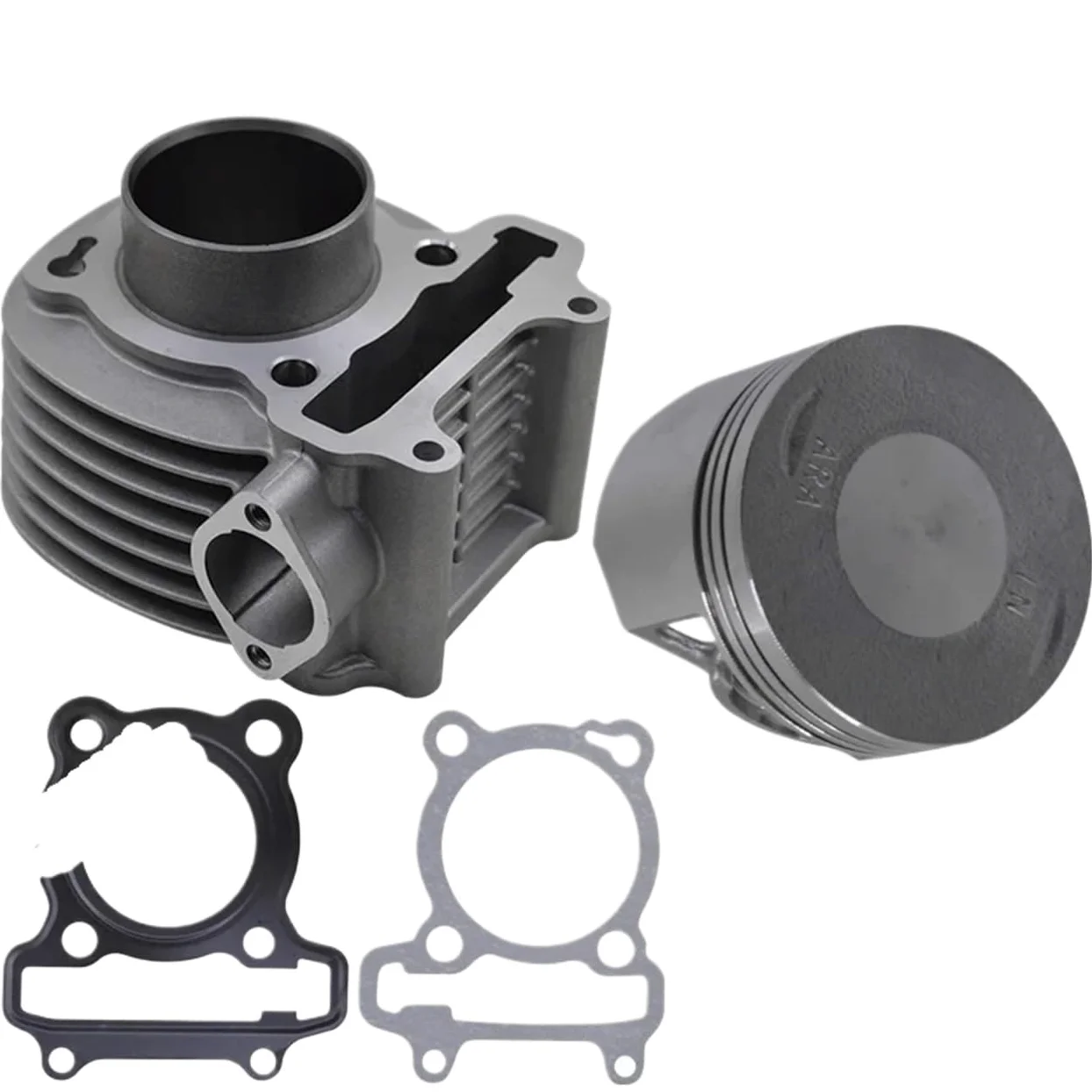 Pieza DE Recambio Kit de Juntas de Anillo de pistón de Cilindro de Motocicleta Compatible con GR125 XS125T XS125T-17 ARA GR XS 125 125cc a 150cc XS150 Repuestos de Motor(125to150)